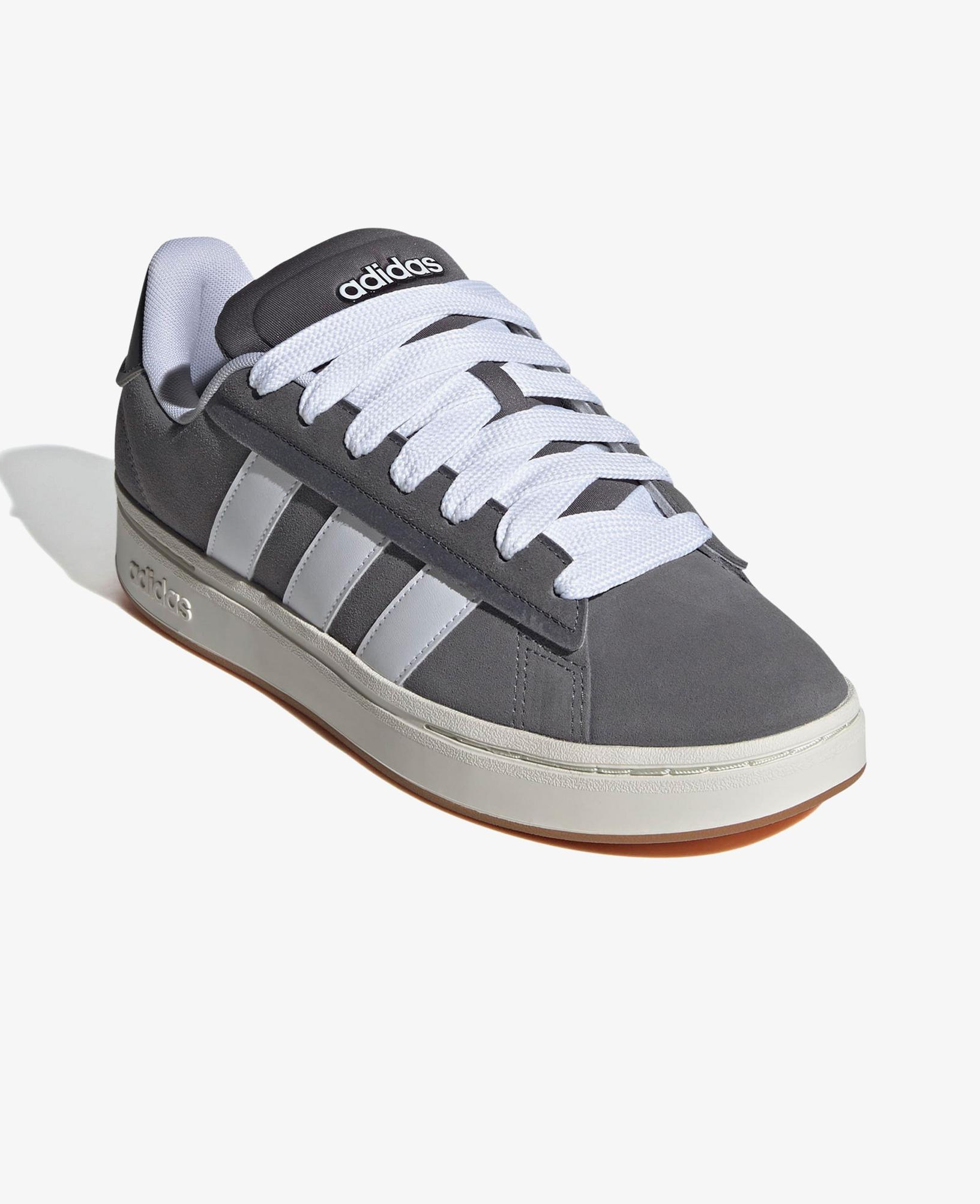 adidas Grand Court Alpha Erkek Gri Spor Ayakkabı