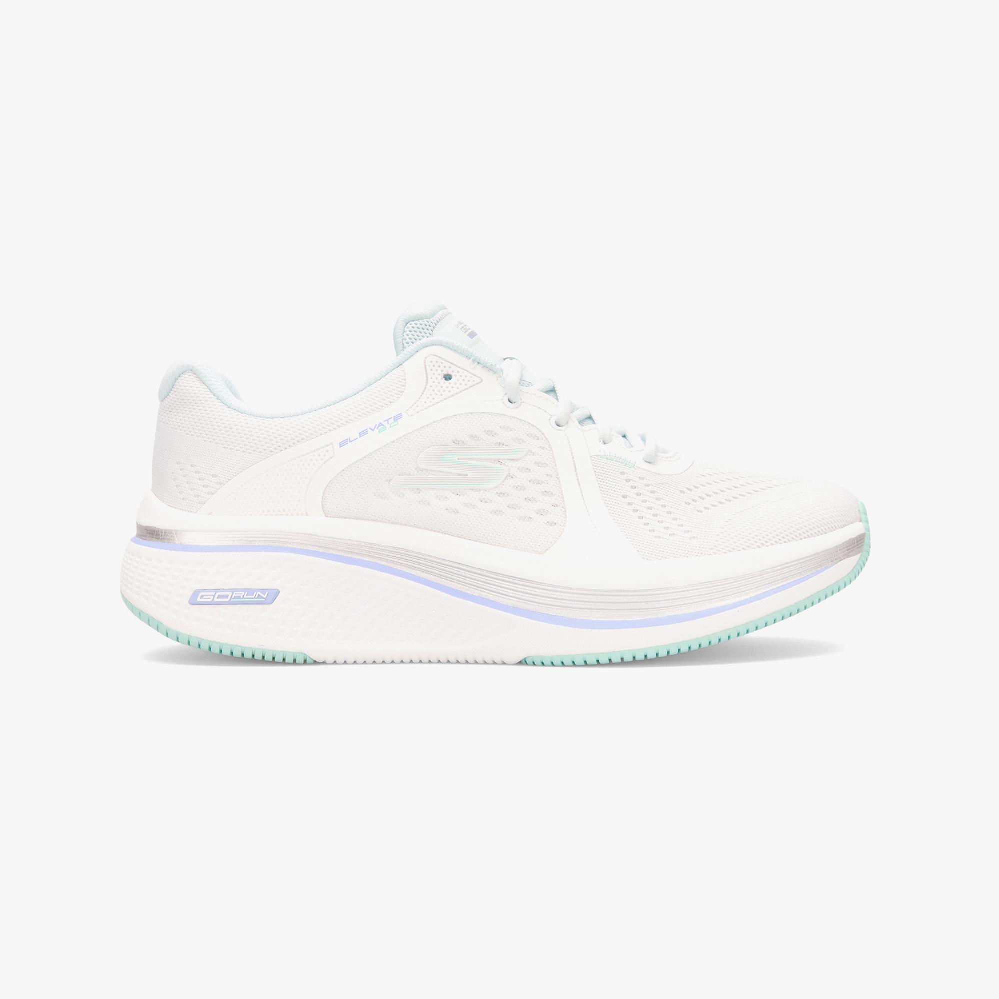 Skechers Go Run Elevate Kadın Beyaz Koşu Ayakkabısı