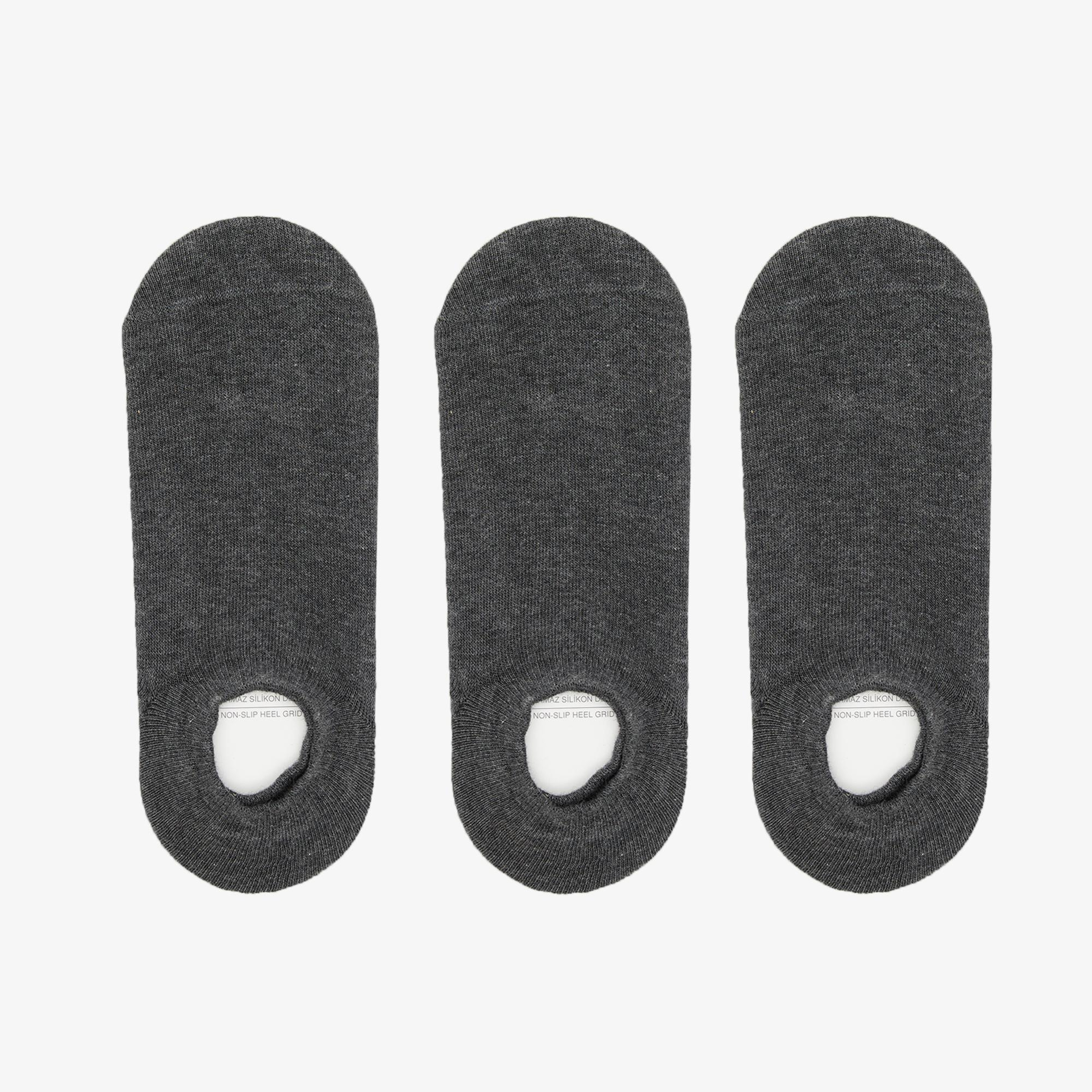 UNITED4 Uzun Soket Unisex Gri Çorap