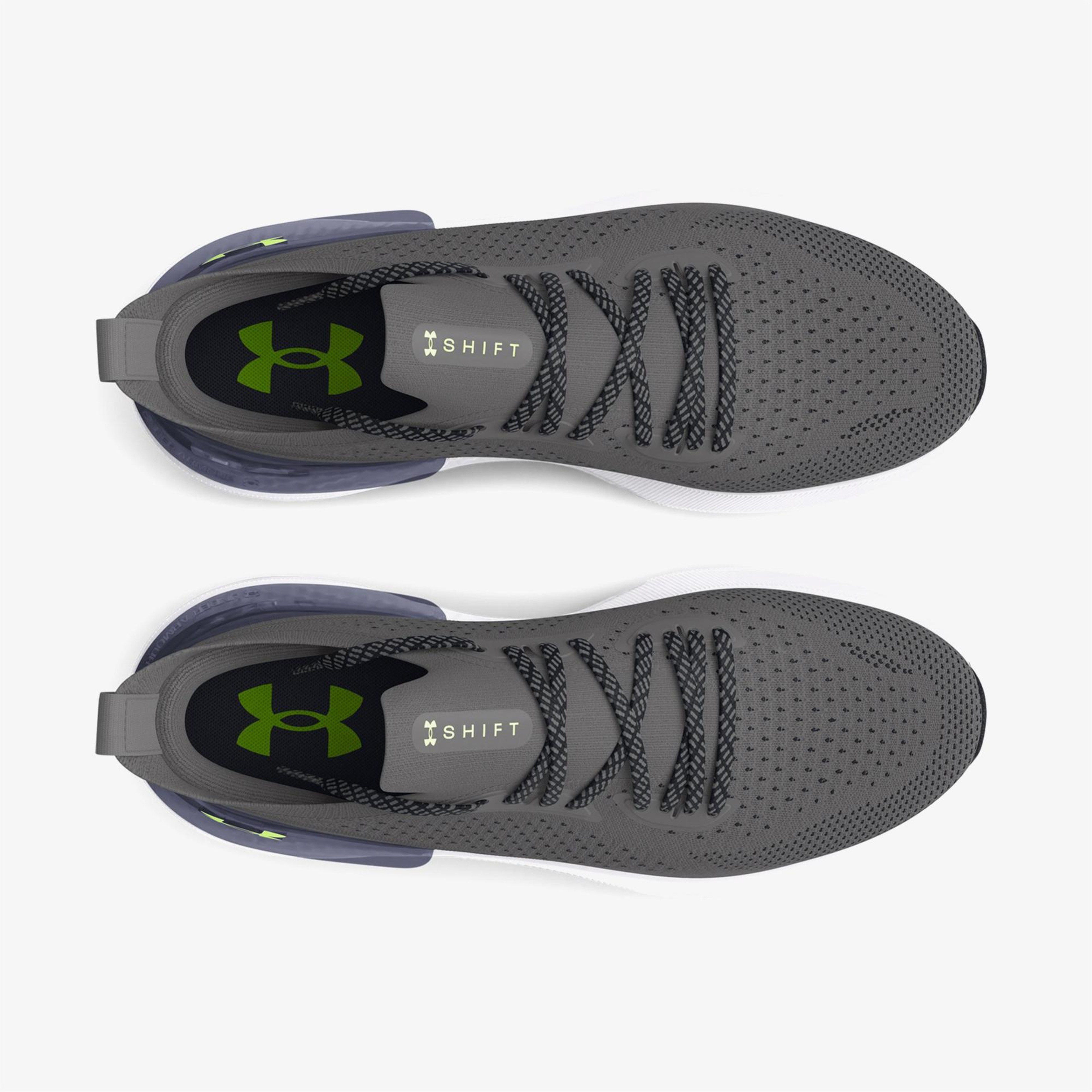 Under Armour Shift Running Erkek Gri Koşu Ayakkabısı