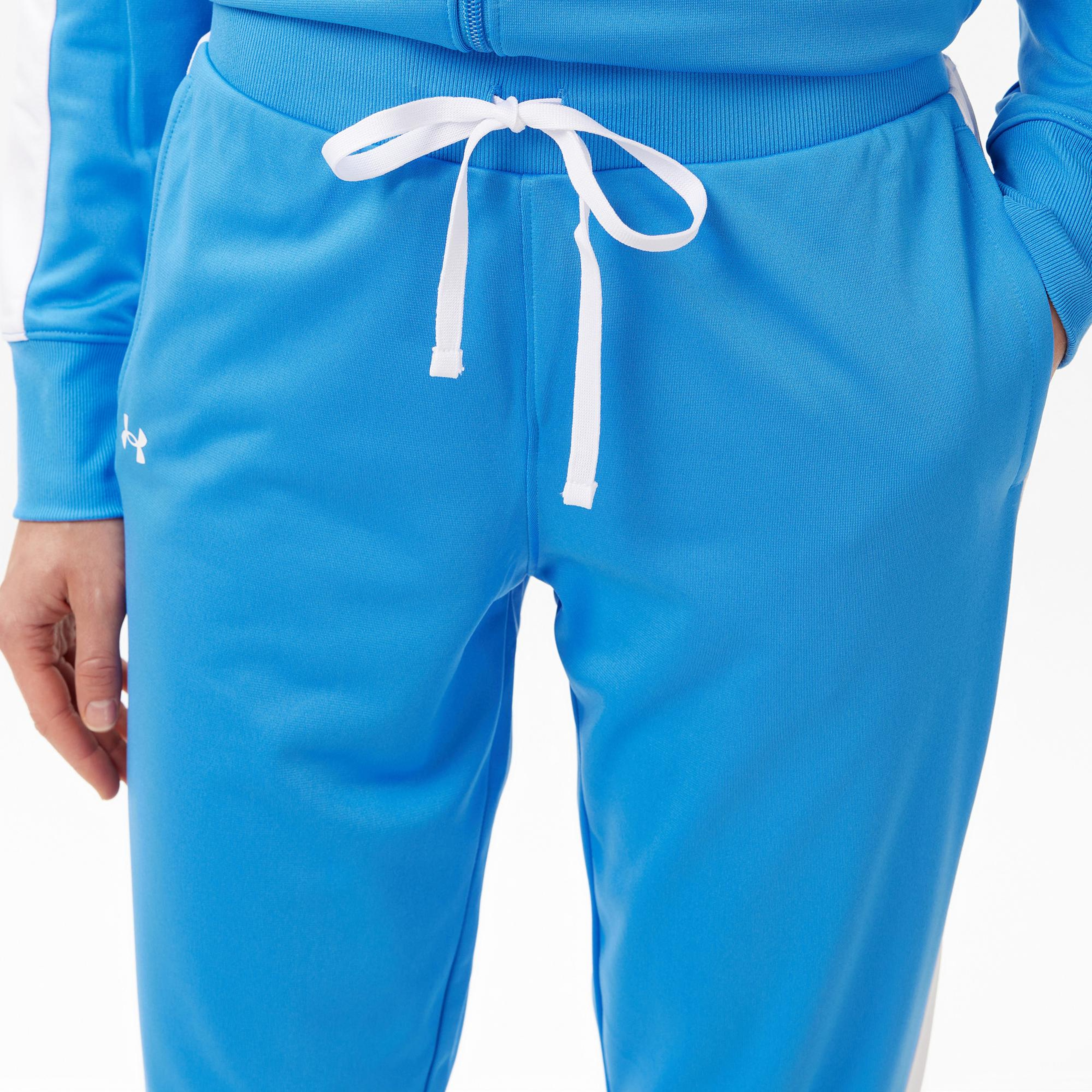 Under Armour Tricot Tracksuit Kadın Mavi Eşofman Takımı