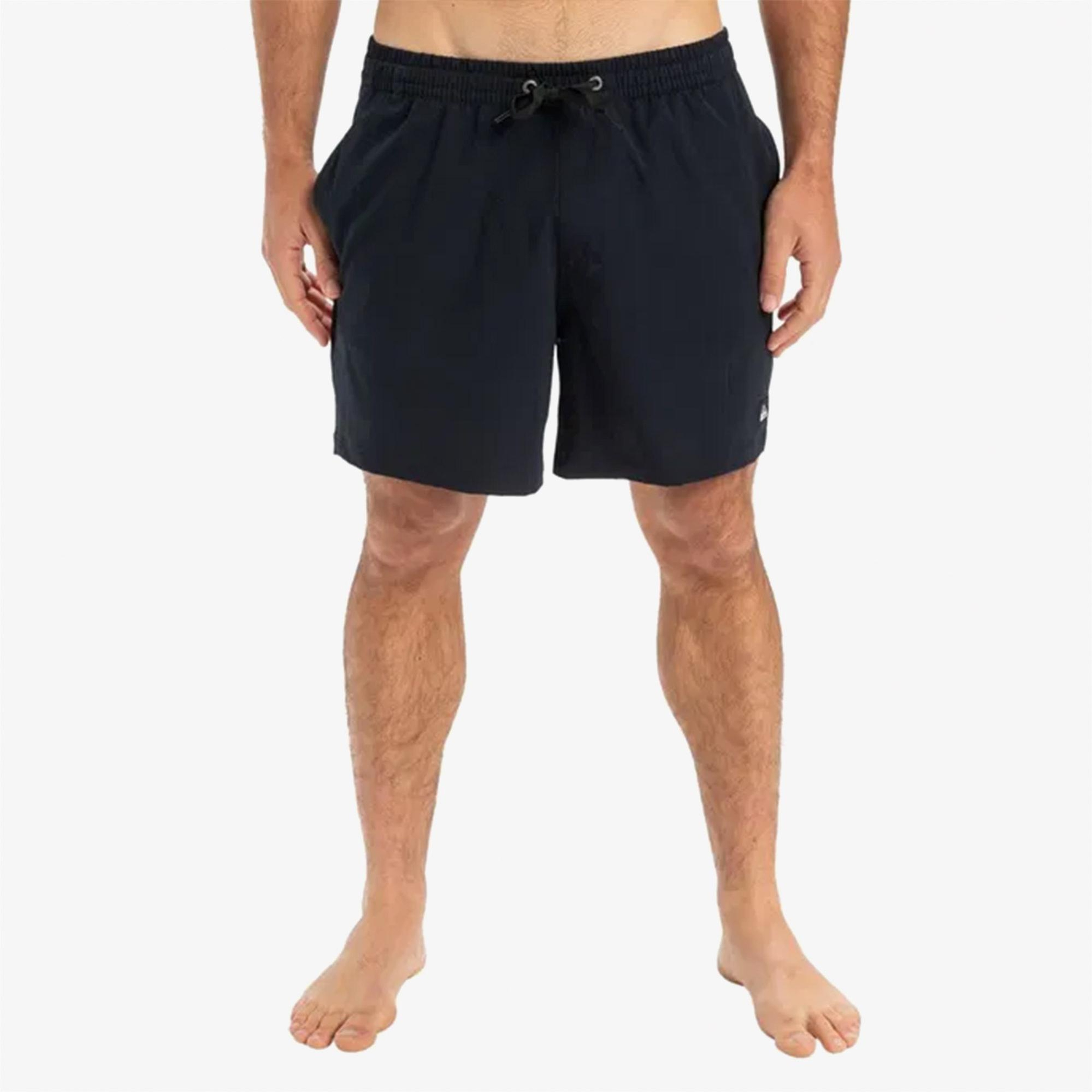 Quiksilver Surfsilk Solid Volley 16 Erkek Siyah Deniz Şortu