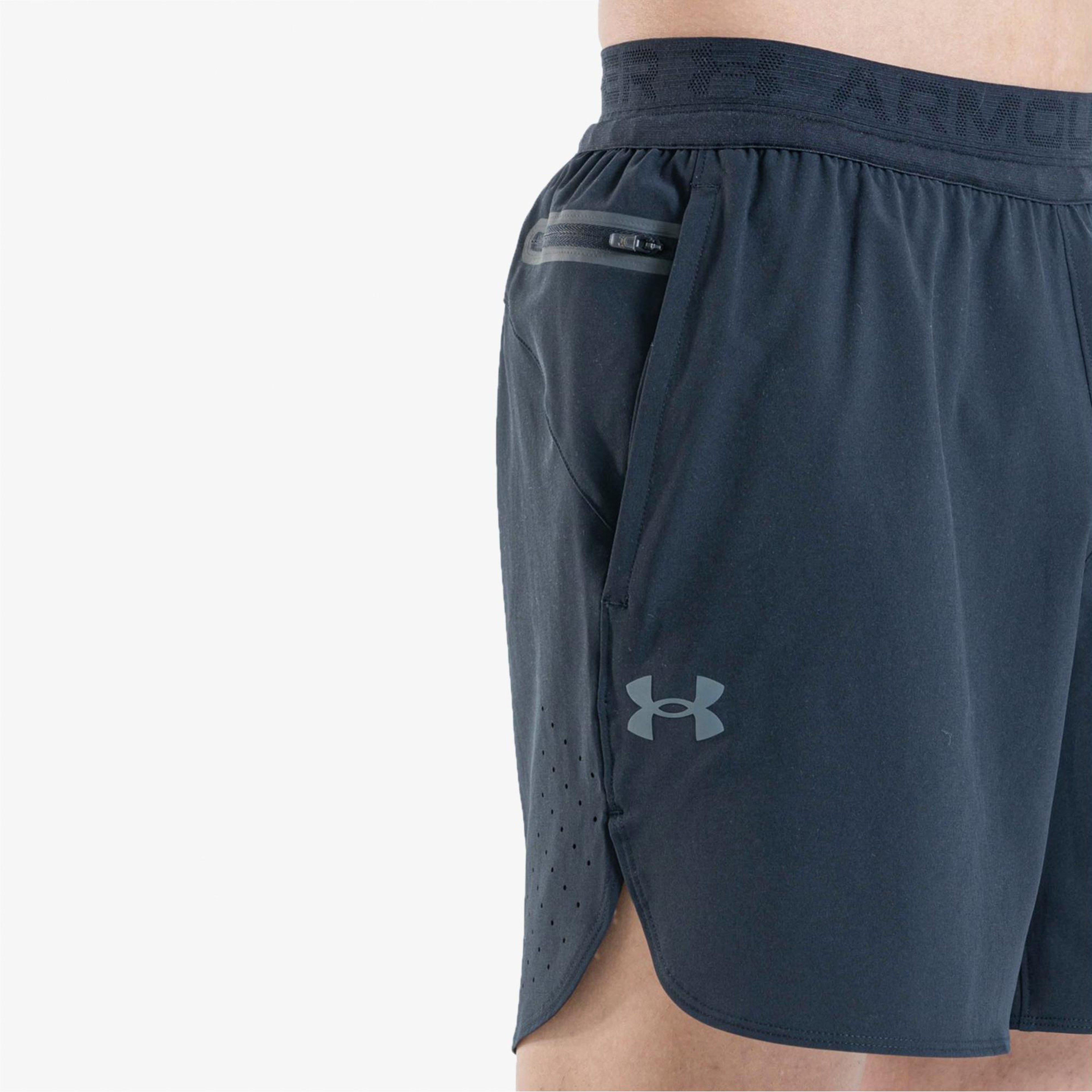 Under Armour Vanish Elite Erkek Siyah Koşu Şortu