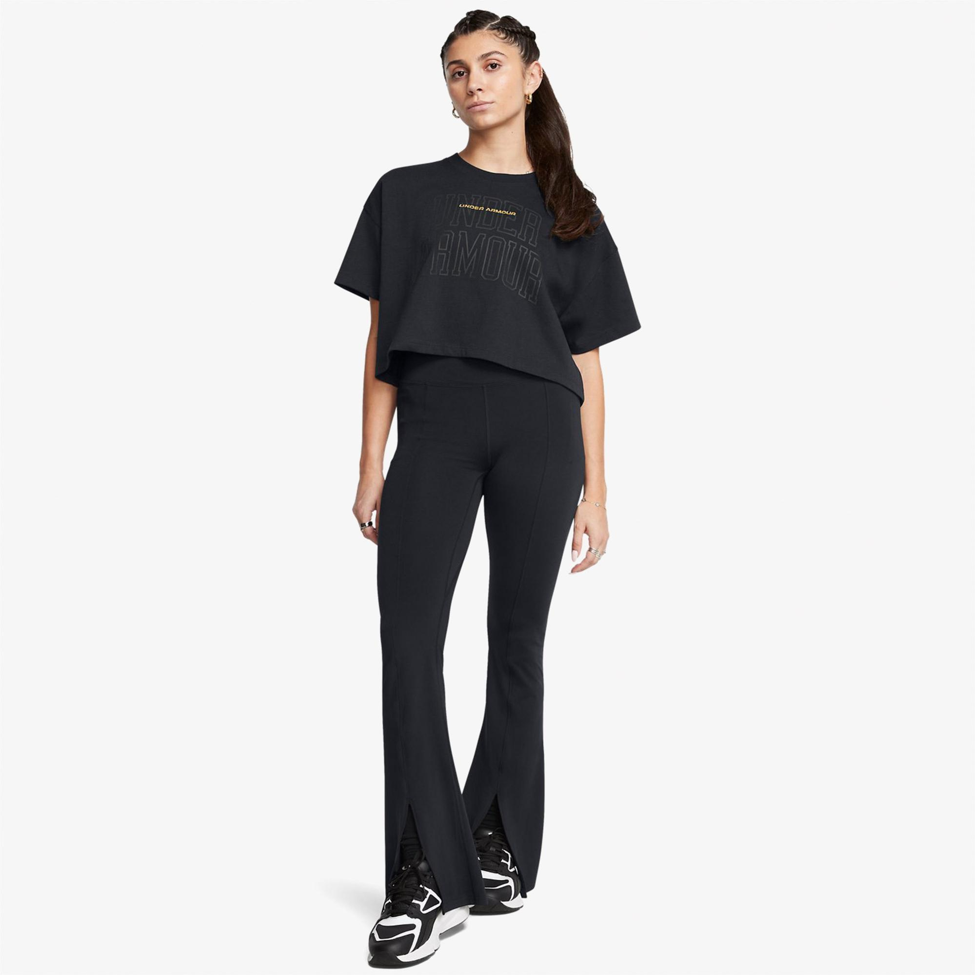 Under Armour Meridian Kick Flare Kadın Siyah Pantolon