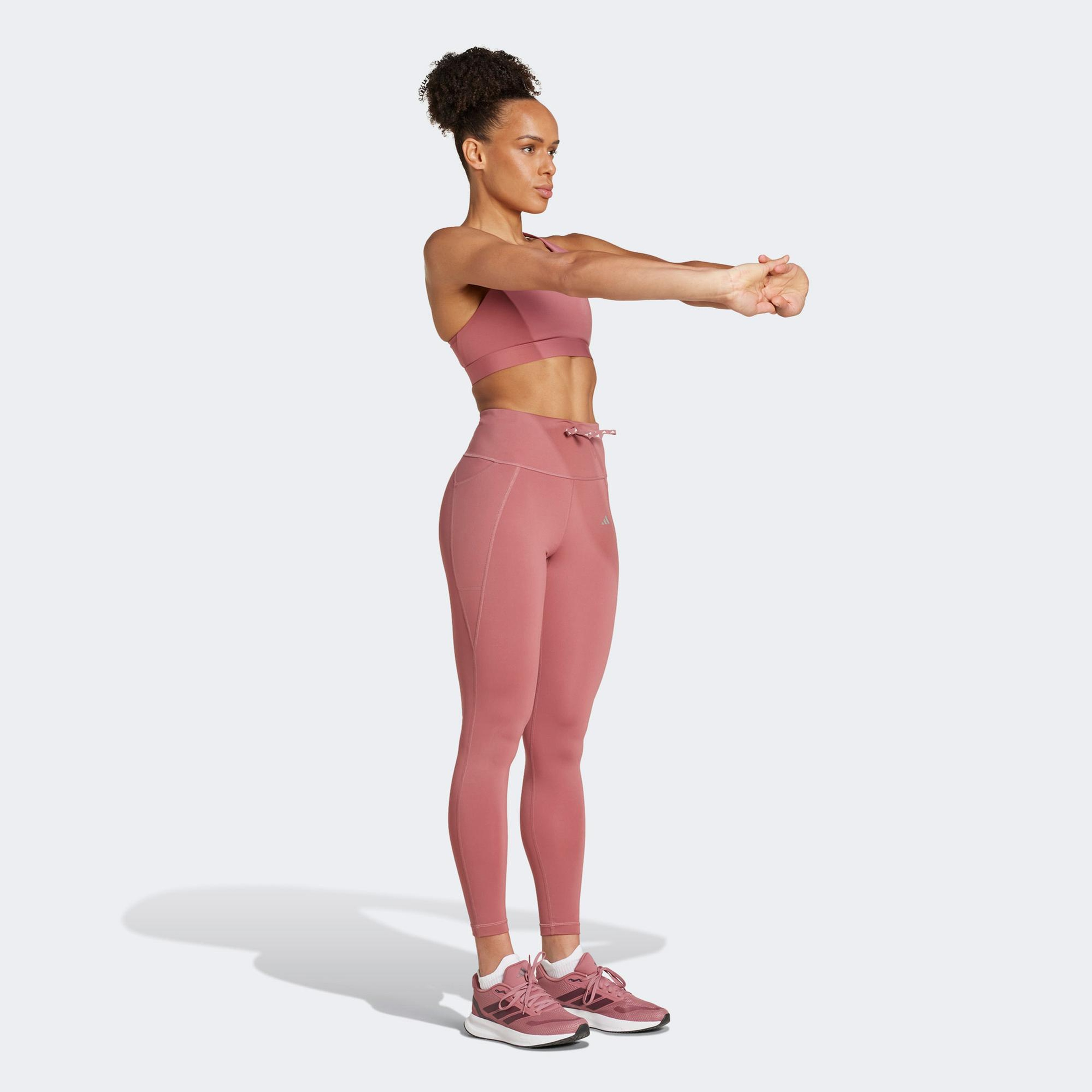 adidas Running Essentials 7/8 Kadın Pembe Koşu Taytı