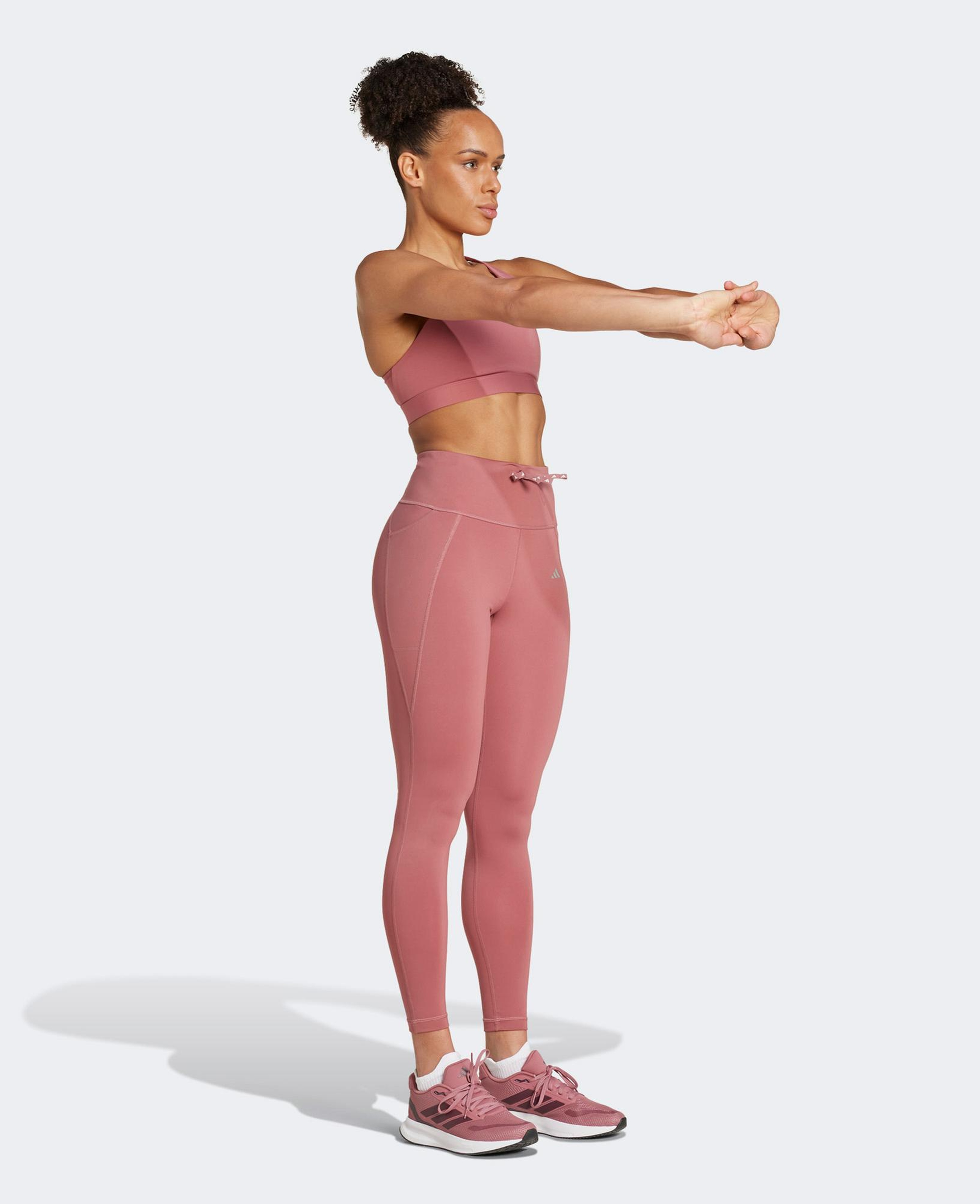 adidas Running Essentials 7/8 Kadın Pembe Koşu Taytı