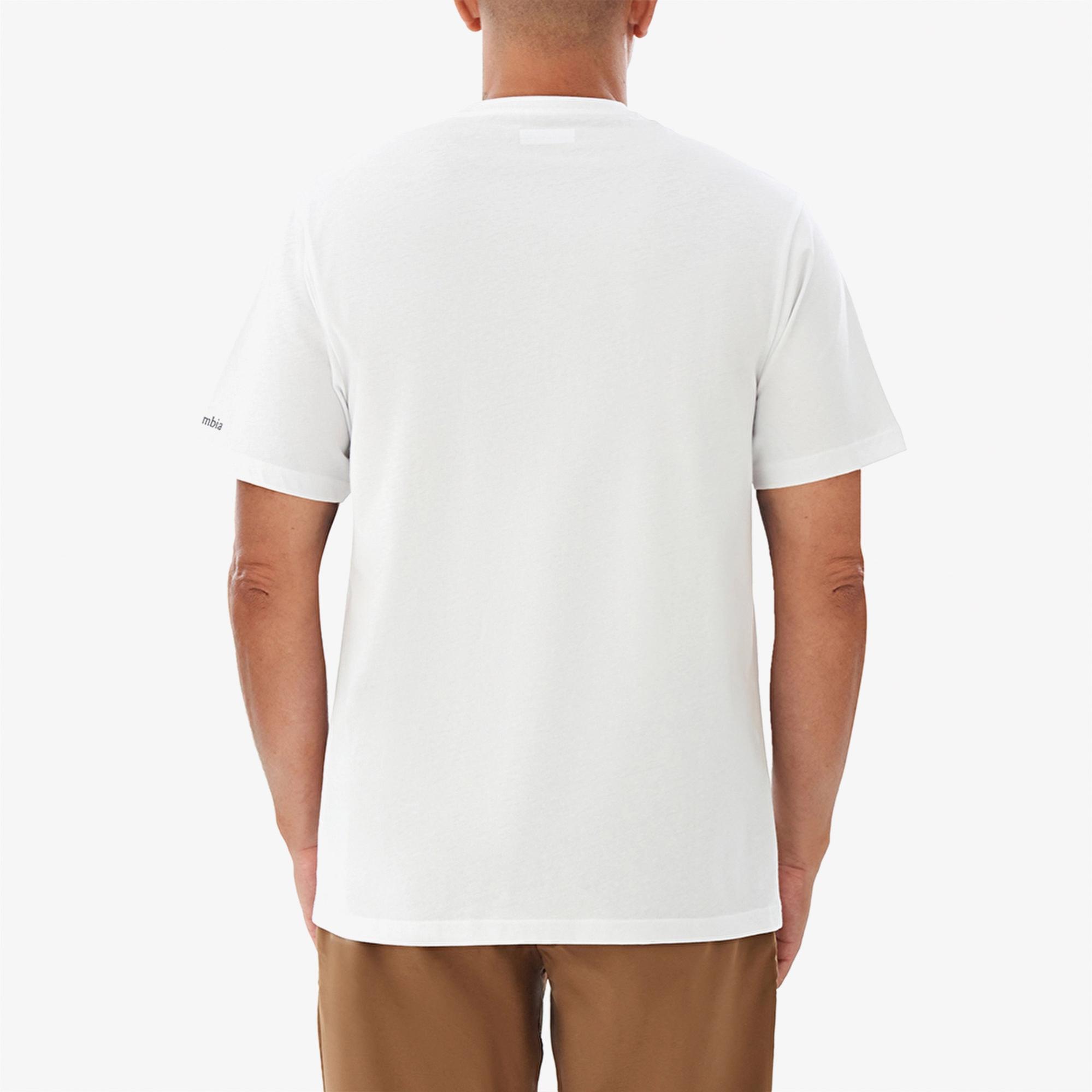 Columbia Boundless Erkek Beyaz Günlük T-Shirt