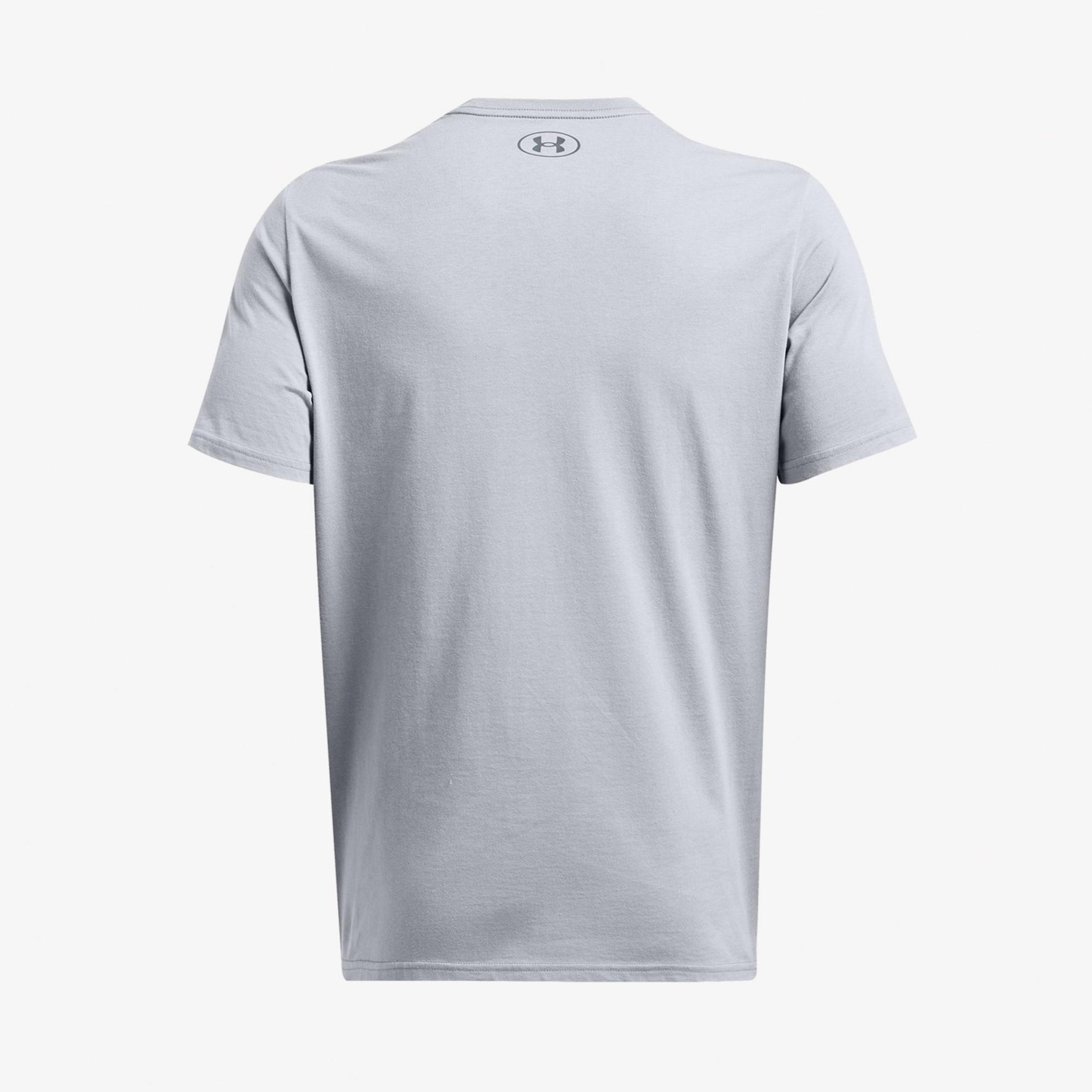 Under Armour Branded Gel-Stack Erkek Gri Günlük T-Shirt
