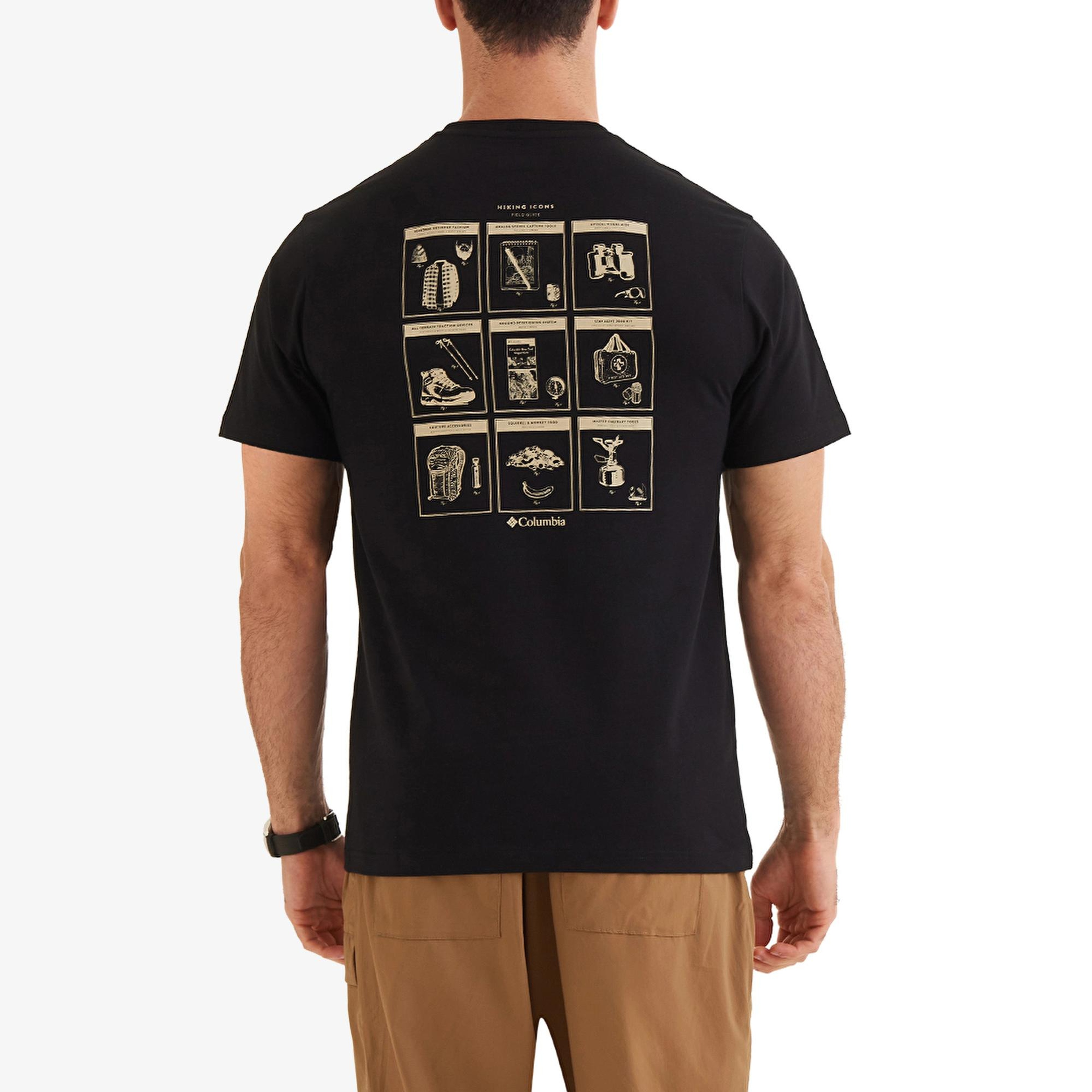 Columbia Csc Comfort Erkek Siyah Günlük T-Shirt
