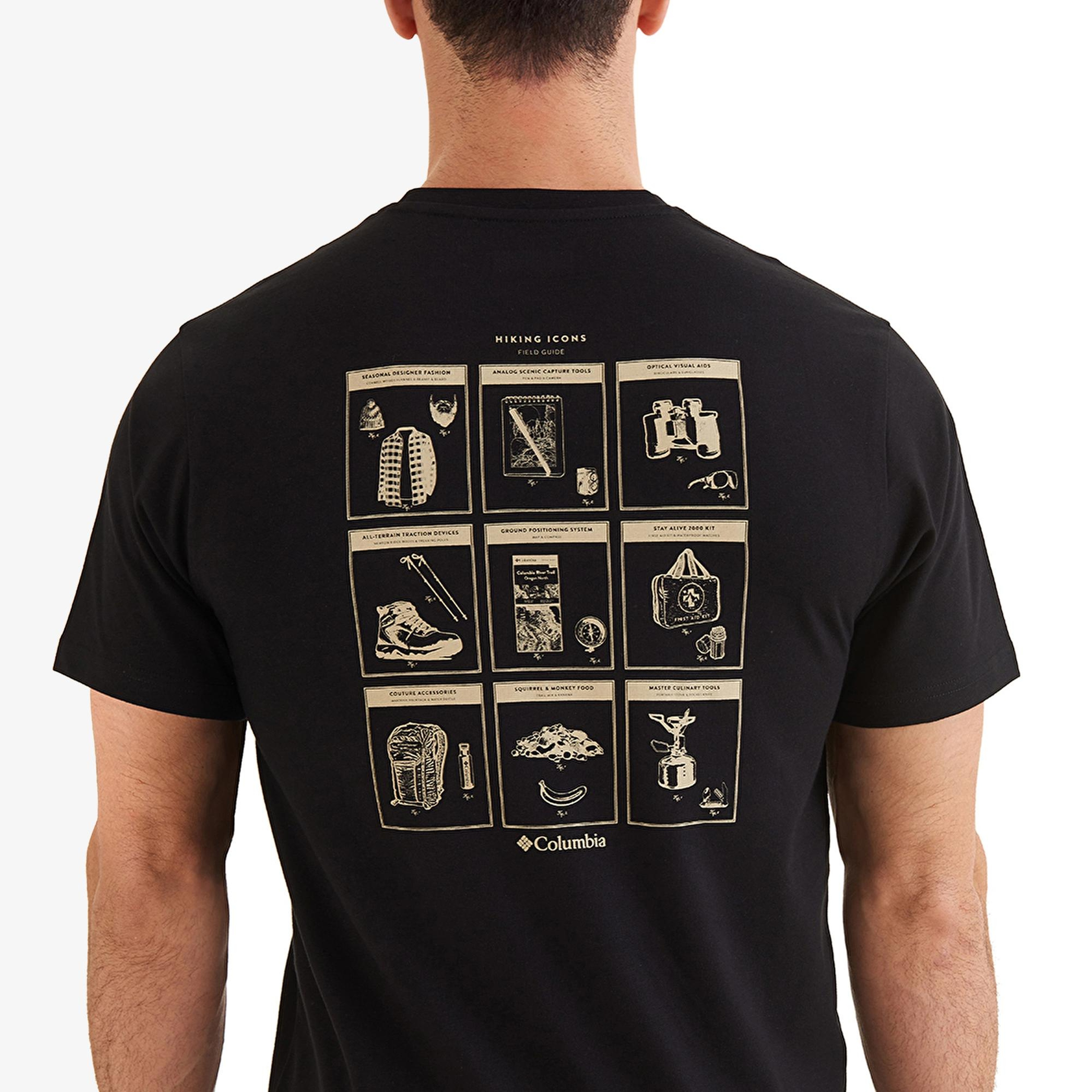 Columbia Csc Comfort Erkek Siyah Günlük T-Shirt