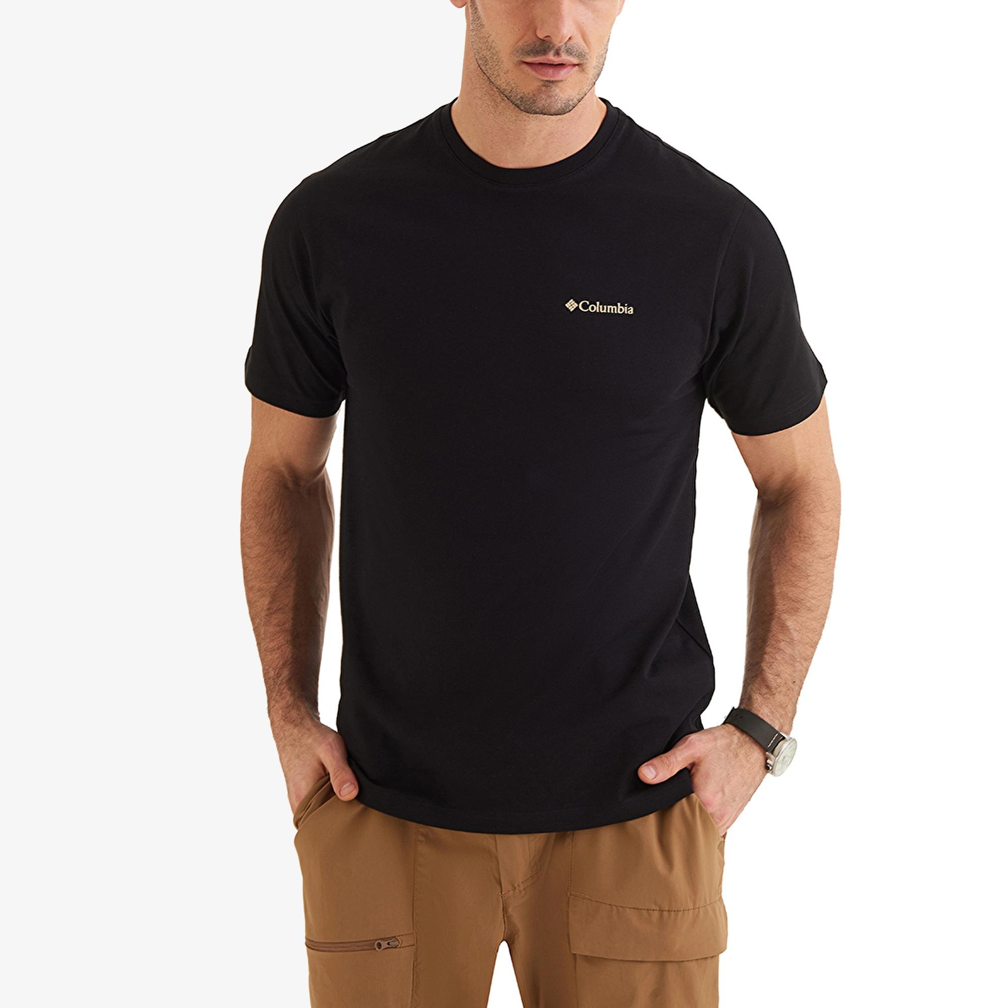 Columbia Csc Comfort Erkek Siyah Günlük T-Shirt