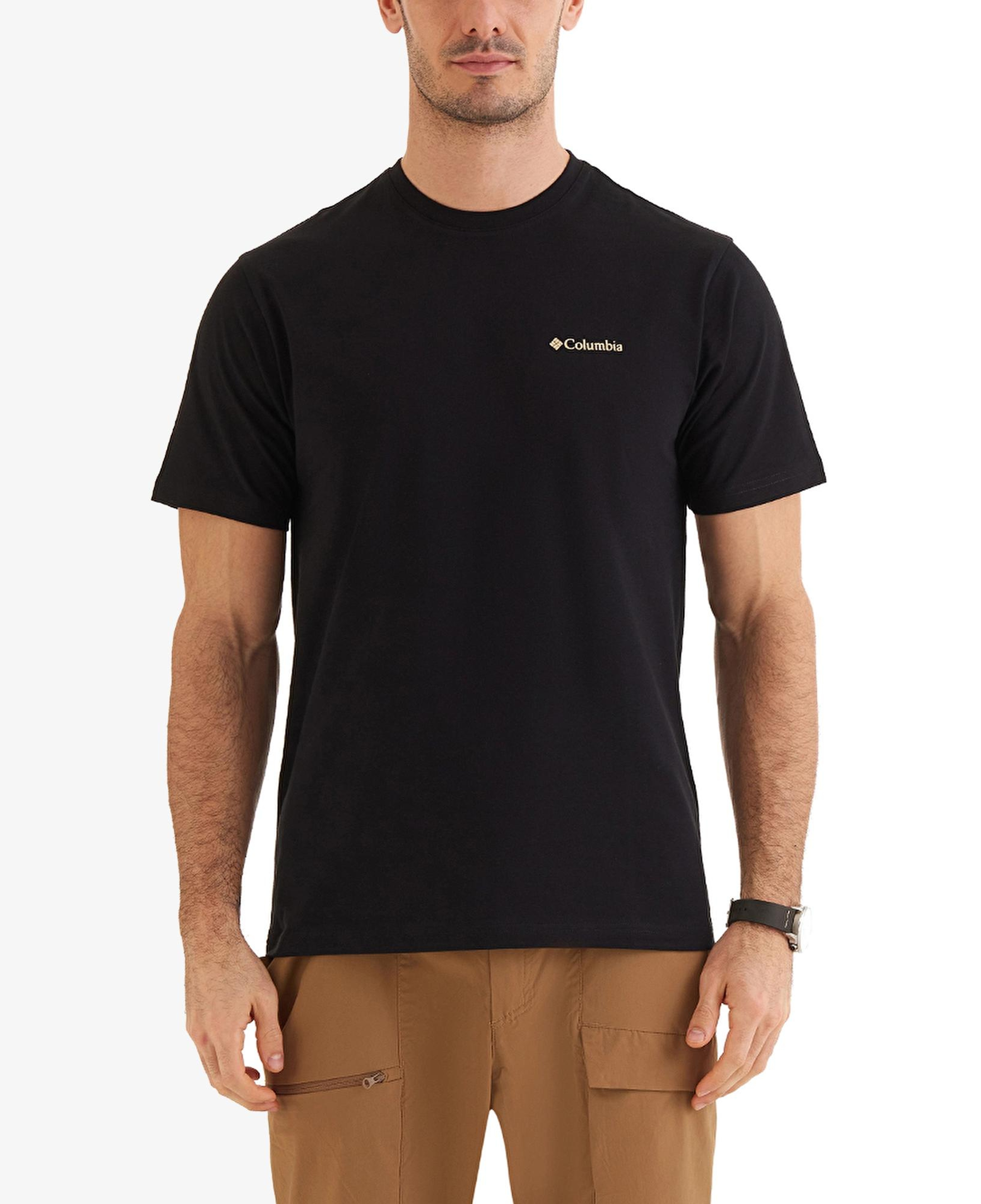 Columbia Csc Comfort Erkek Siyah Günlük T-Shirt