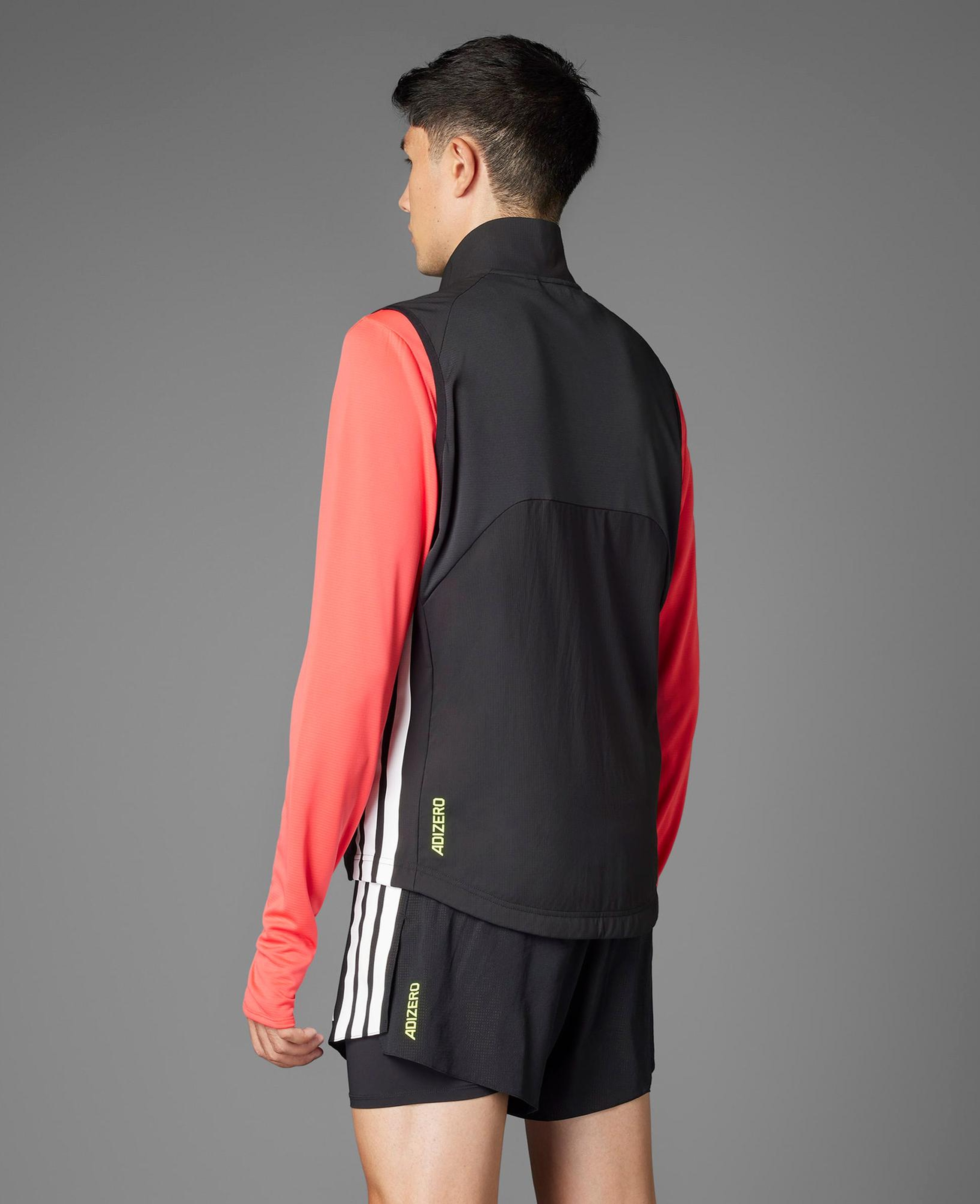 adidas Adizero Erkek Siyah Koşu Yeleği