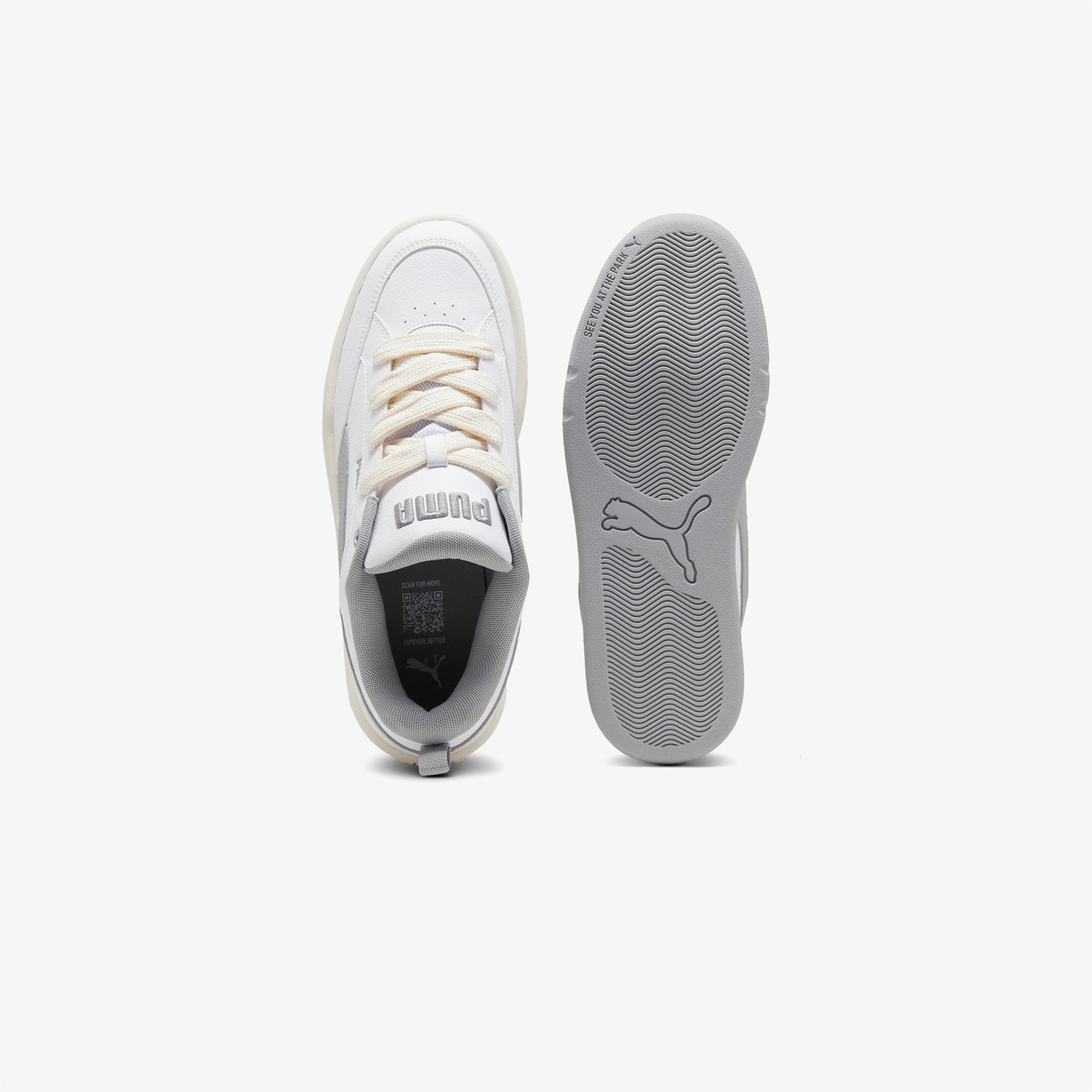 Puma Park Lifestyle Erkek Beyaz Spor Ayakkabı