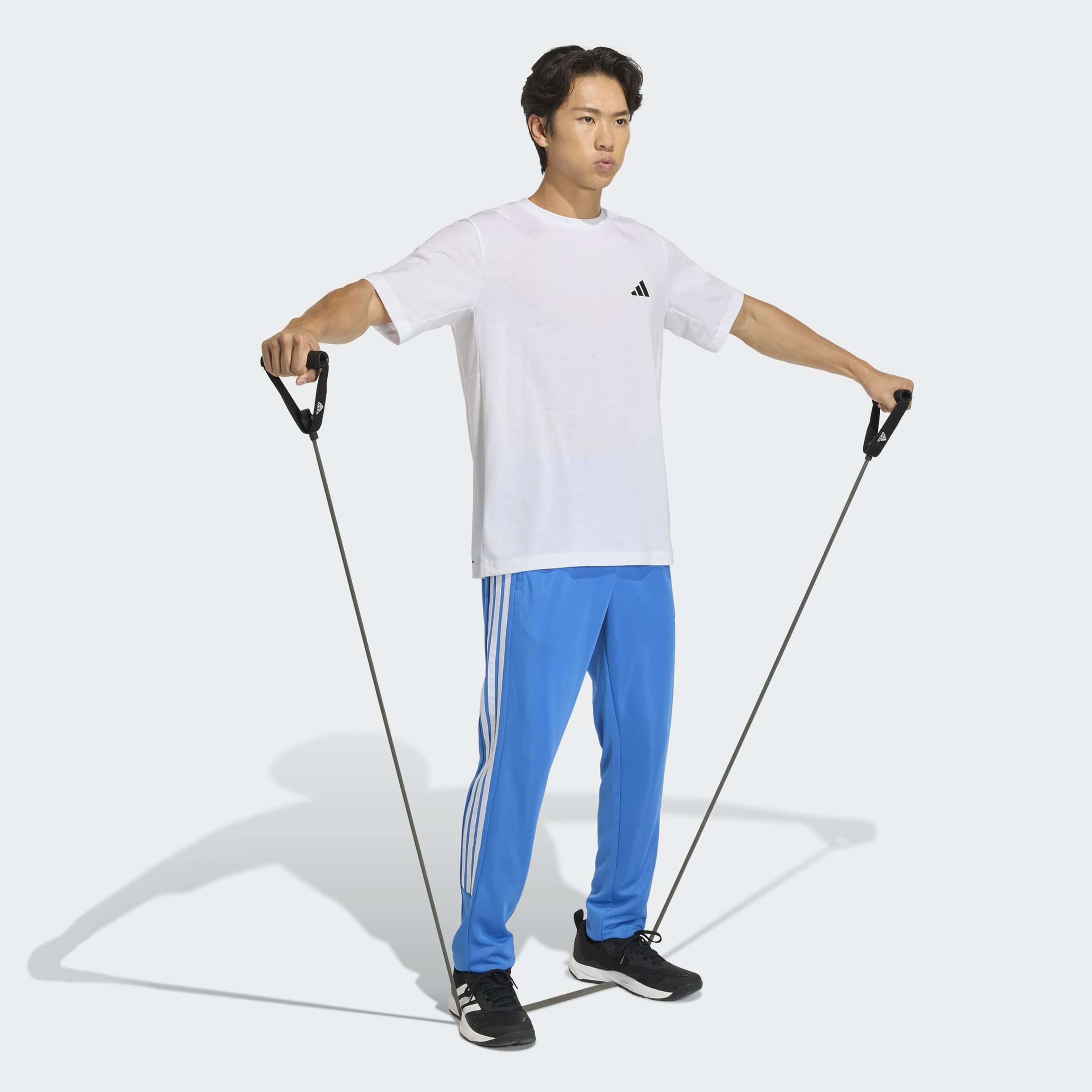 adidas Workout Essentials Feelready Erkek Beyaz Antrenman T-Shirt