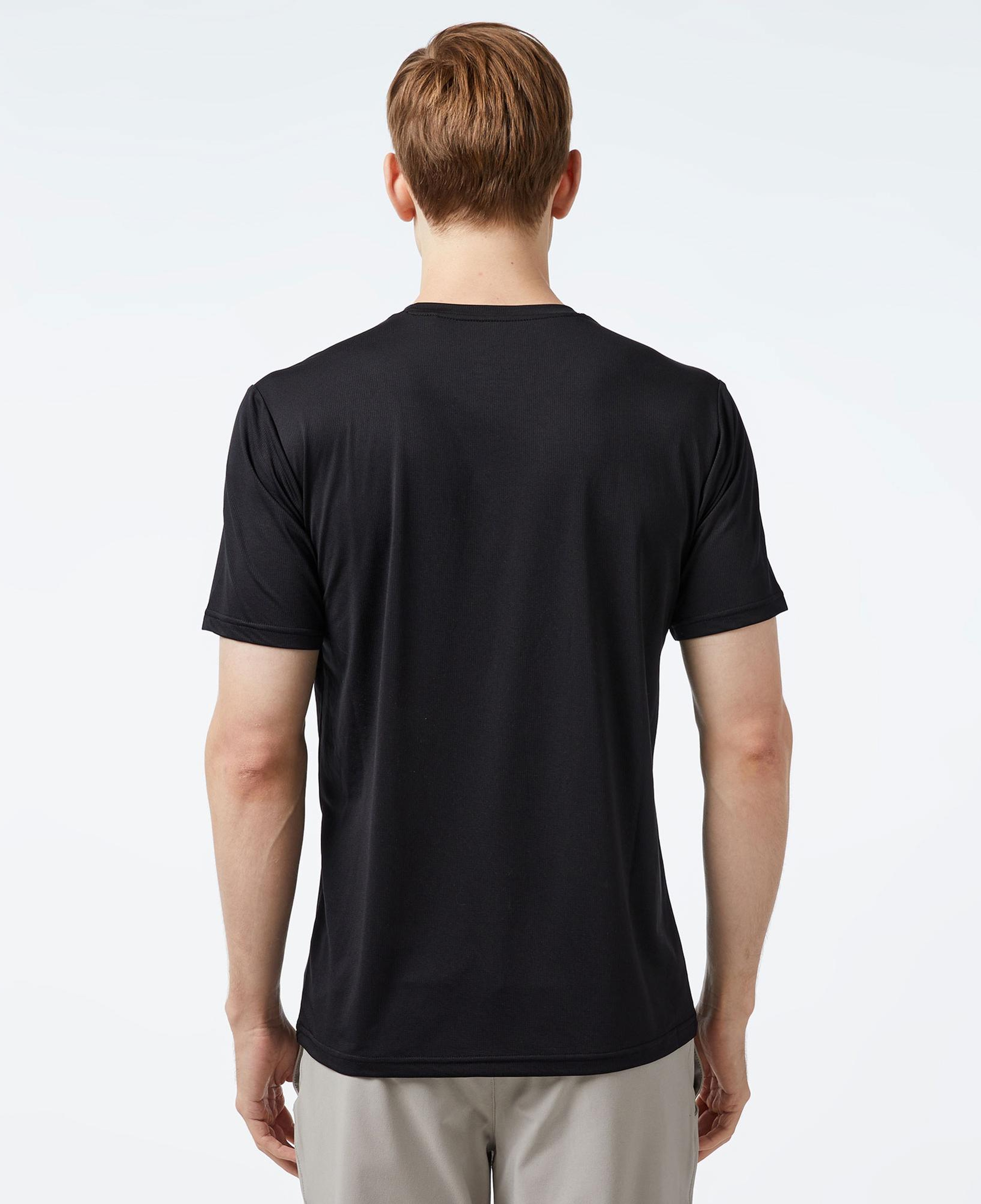 Jack Wolfskin Delgami Erkek Siyah T-Shirt