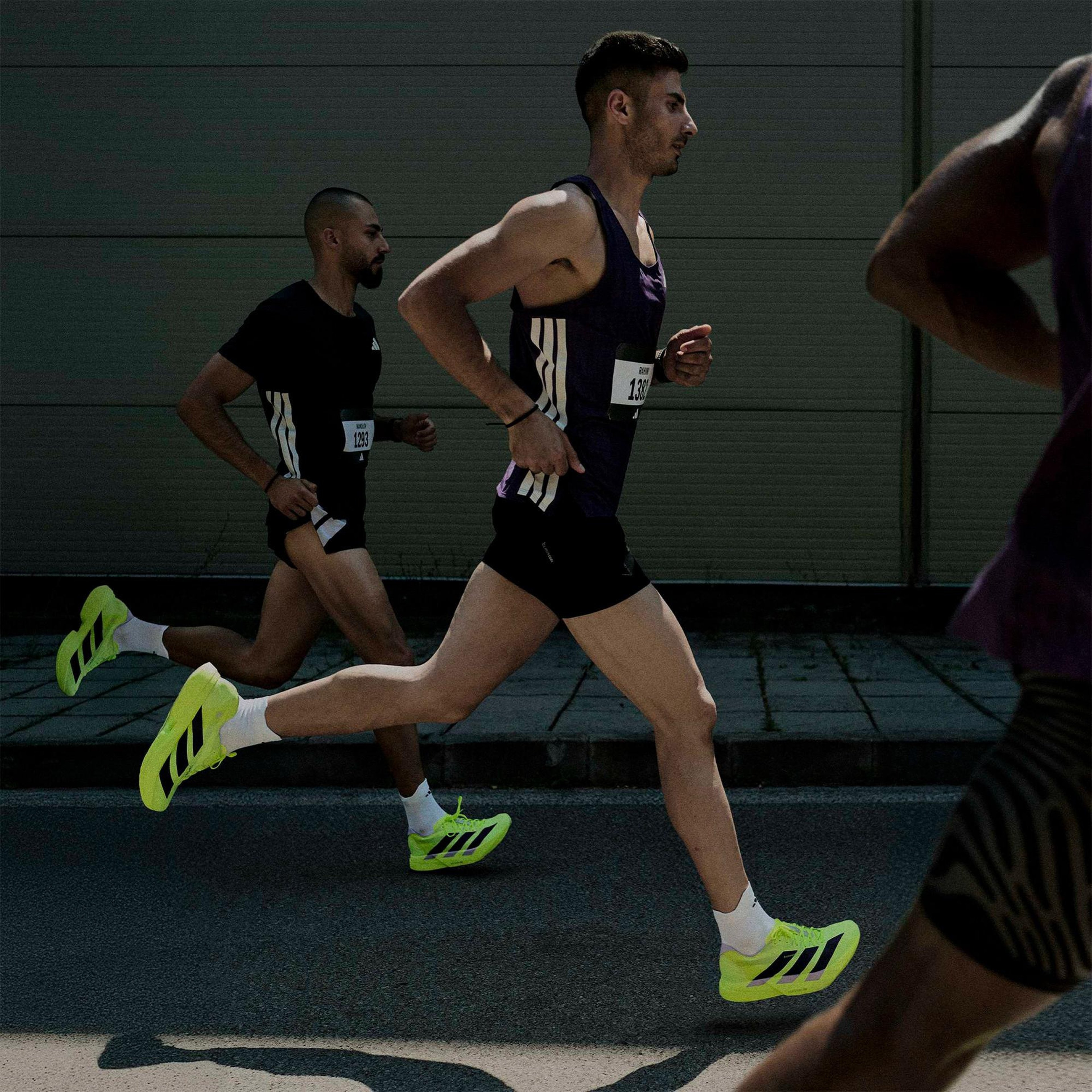 adidas Adizero Adios Pro 4 Erkek Sarı Koşu Ayakkabısı