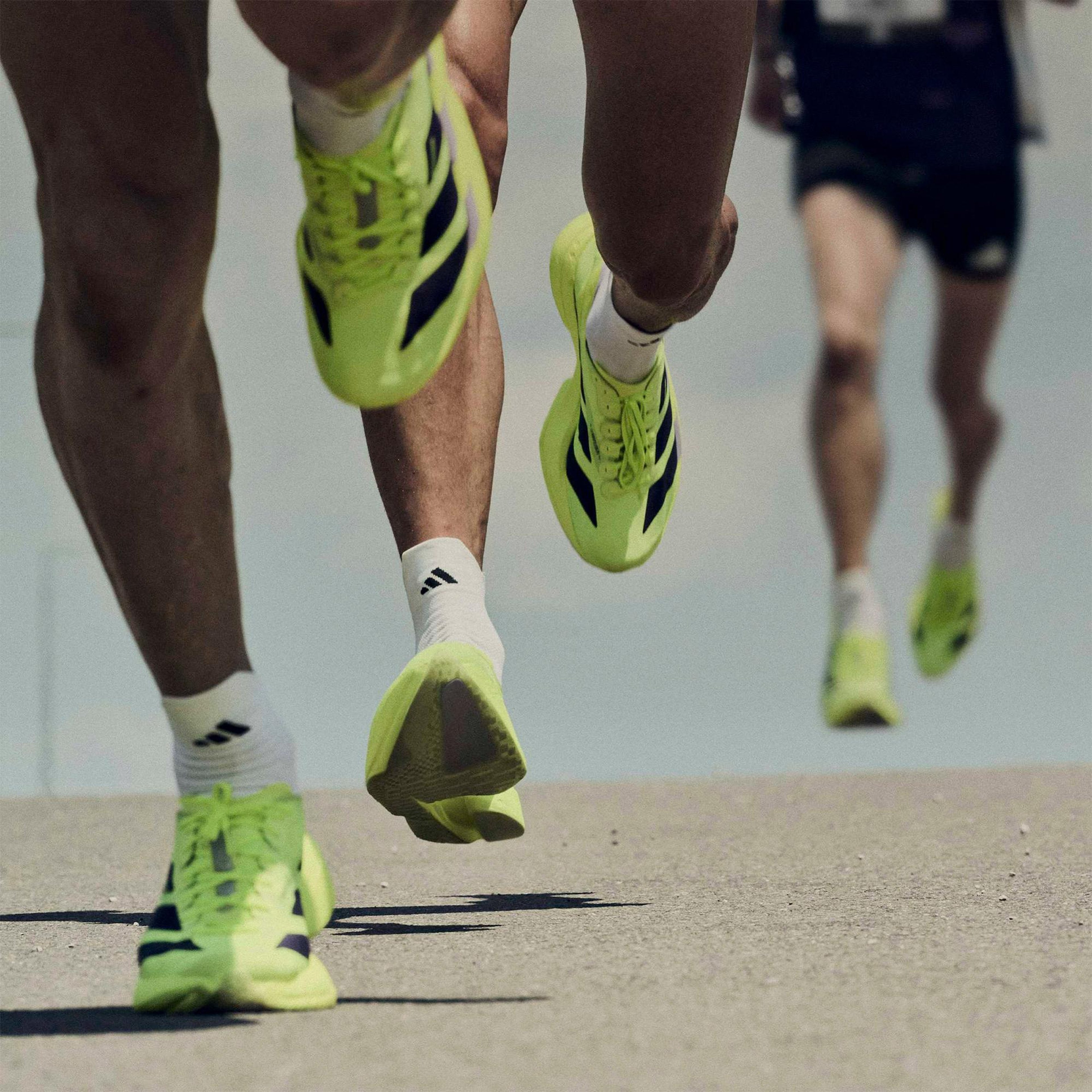 adidas Adizero Adios Pro 4 Erkek Sarı Koşu Ayakkabısı