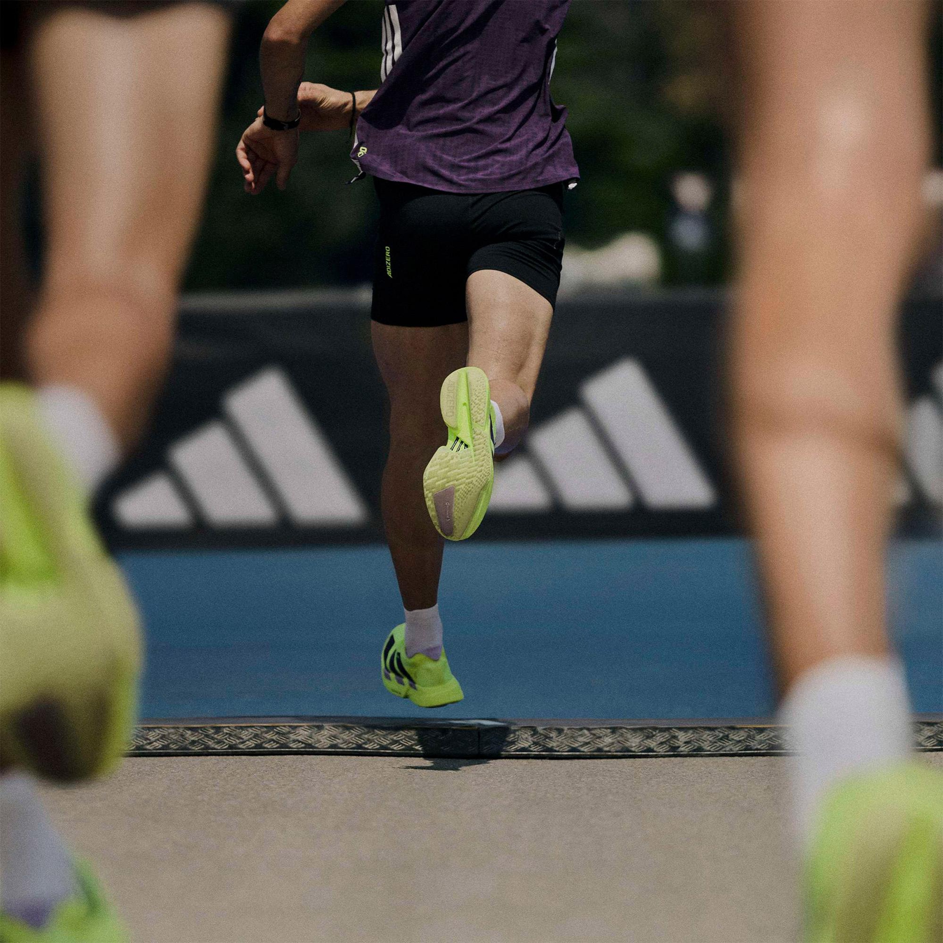 adidas Adizero Adios Pro 4 Erkek Sarı Koşu Ayakkabısı