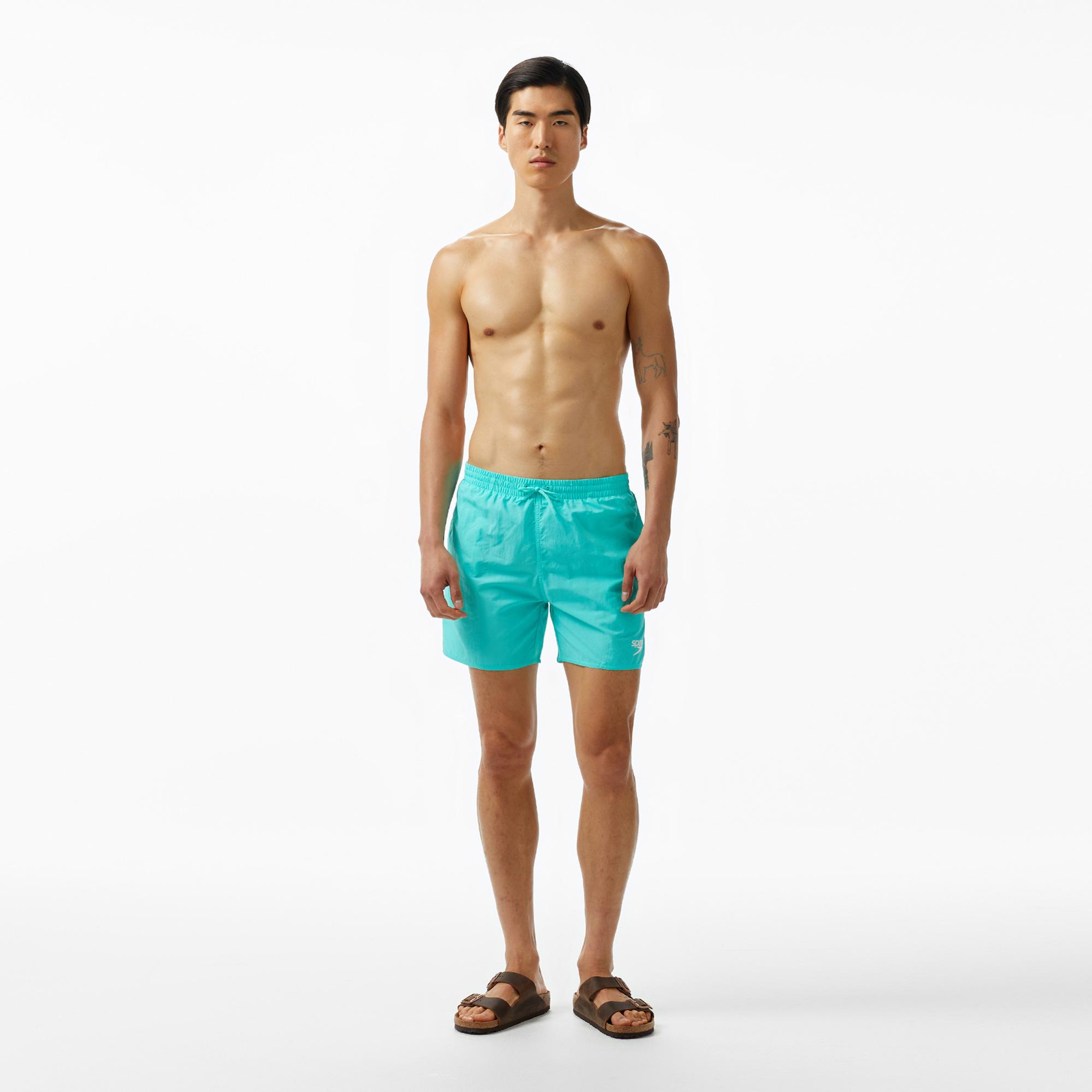 Speedo Essentials 16 Water Am Erkek Mavi Deniz Şortu