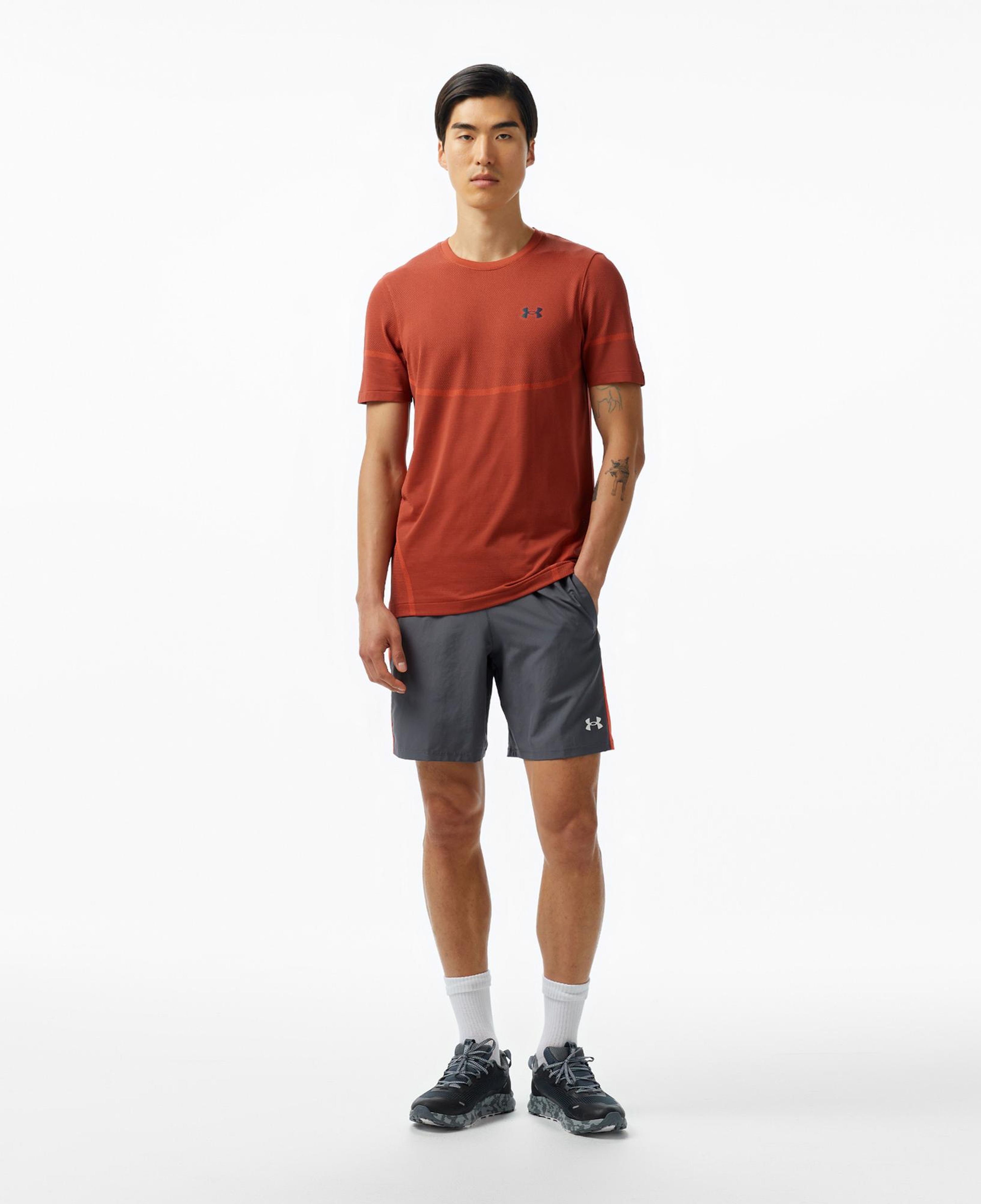 Under Armour Vanish Elite Seamless Erkek Turuncu Koşu T-Shirt