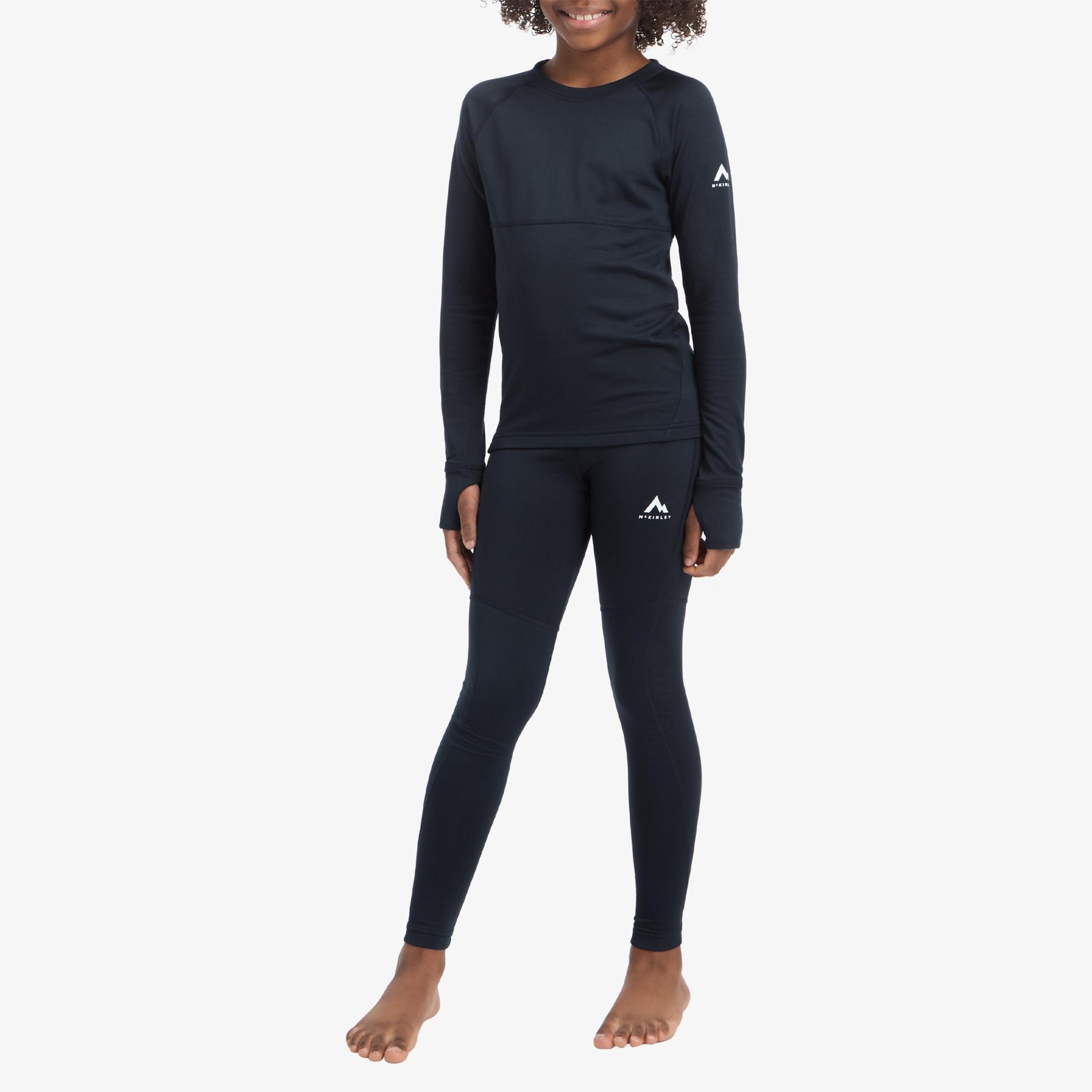 McKinley Dustin II/Dylan II Unisex Siyah Outdoor İç Giyim