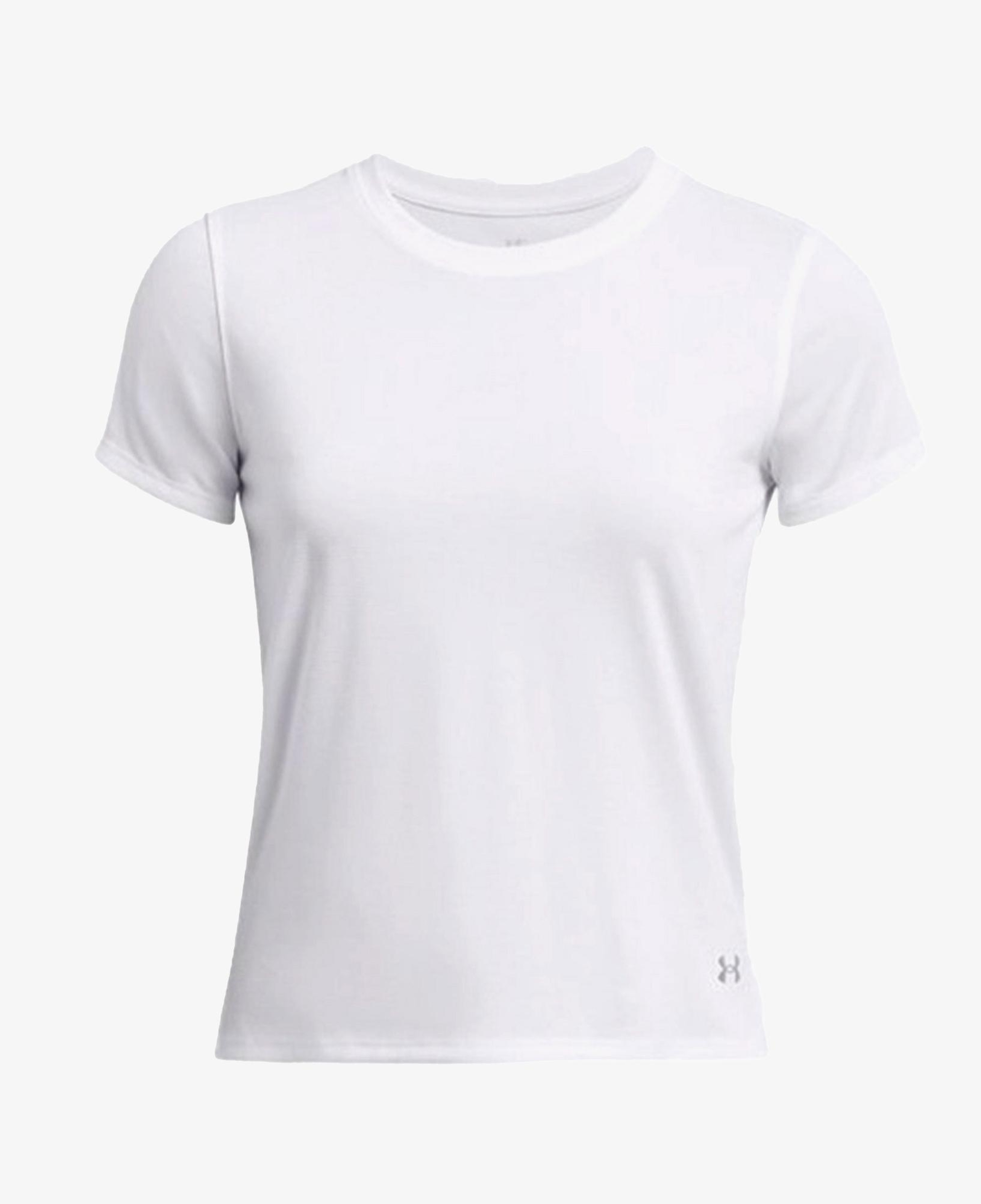 Under Armour Launch leeve Kadın Beyaz Koşu T-Shirt