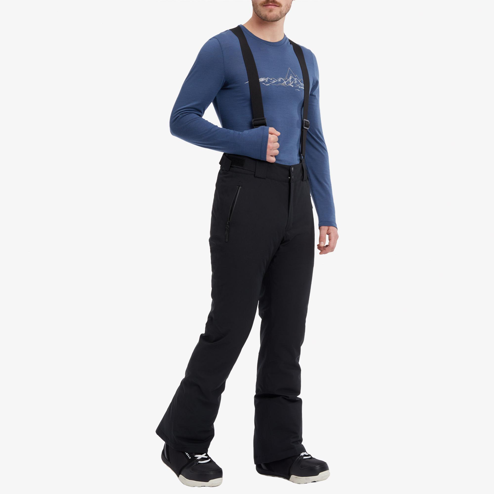 McKinley Dave II Erkek Siyah Kayak Pantolonu