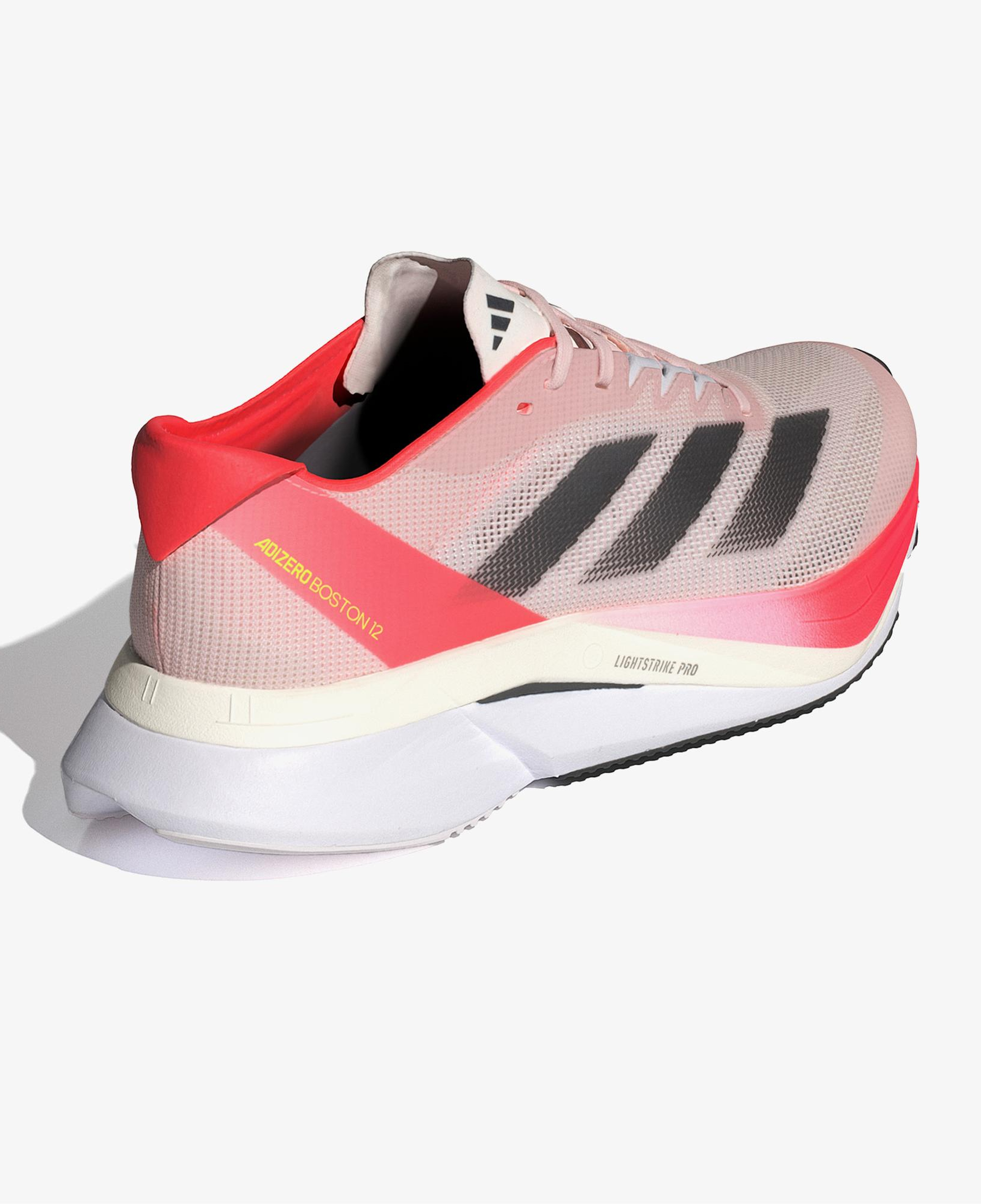 adidas Adizero Boston 12 Kadın Pembe Koşu Ayakkabısı