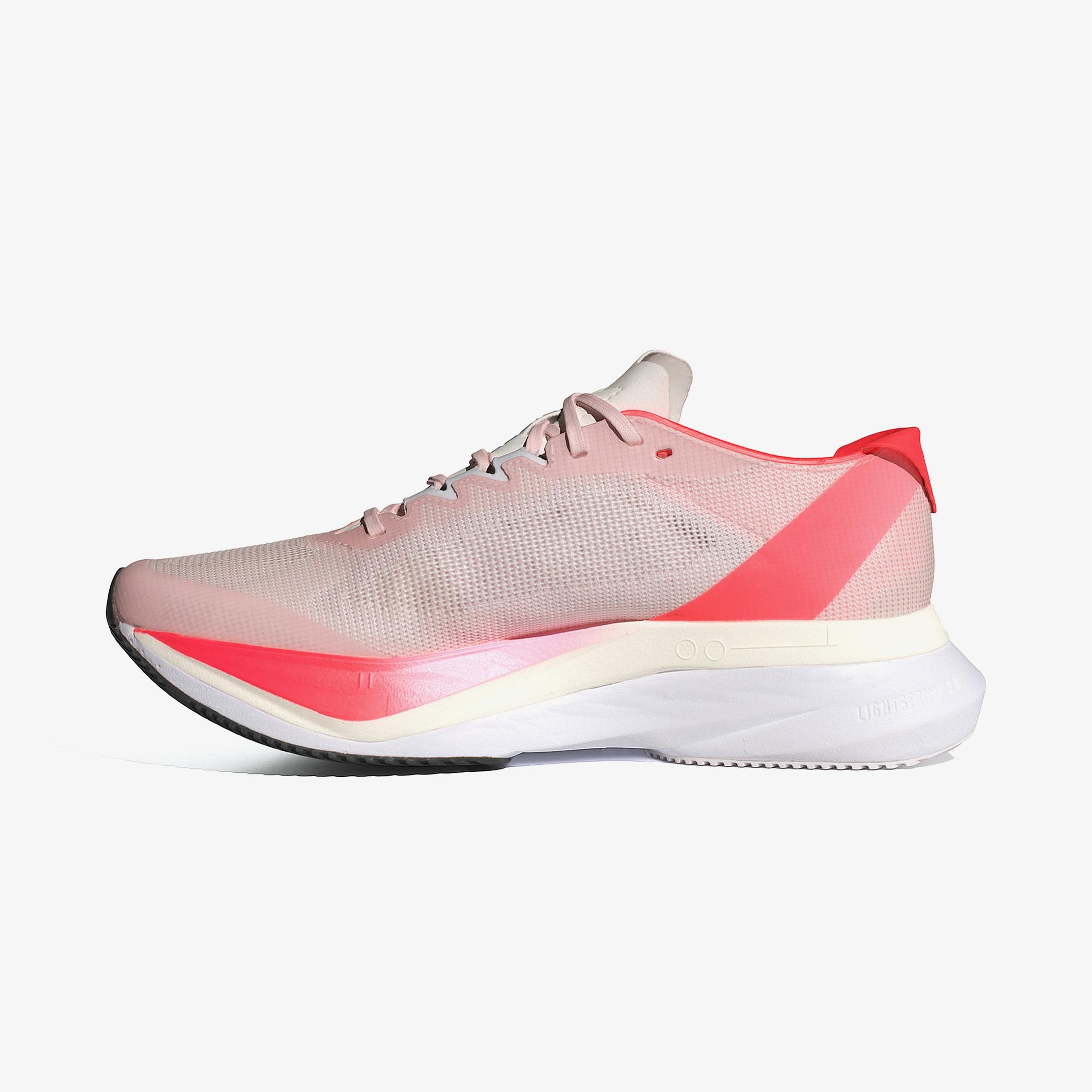 adidas Adizero Boston 12 Kadın Pembe Koşu Ayakkabısı