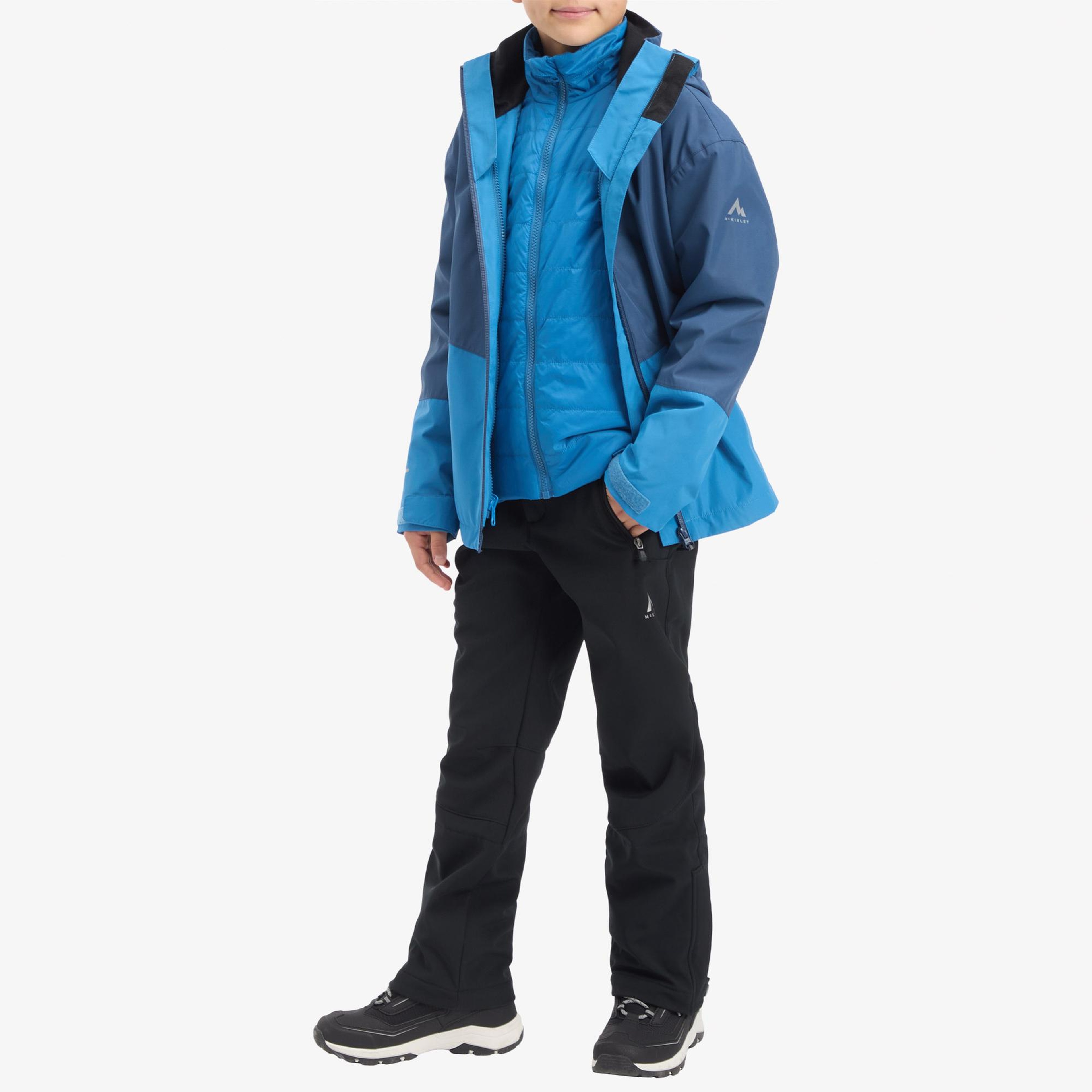 McKinley Allalin 3:1 III B Çocuk Mavi Outdoor Mont
