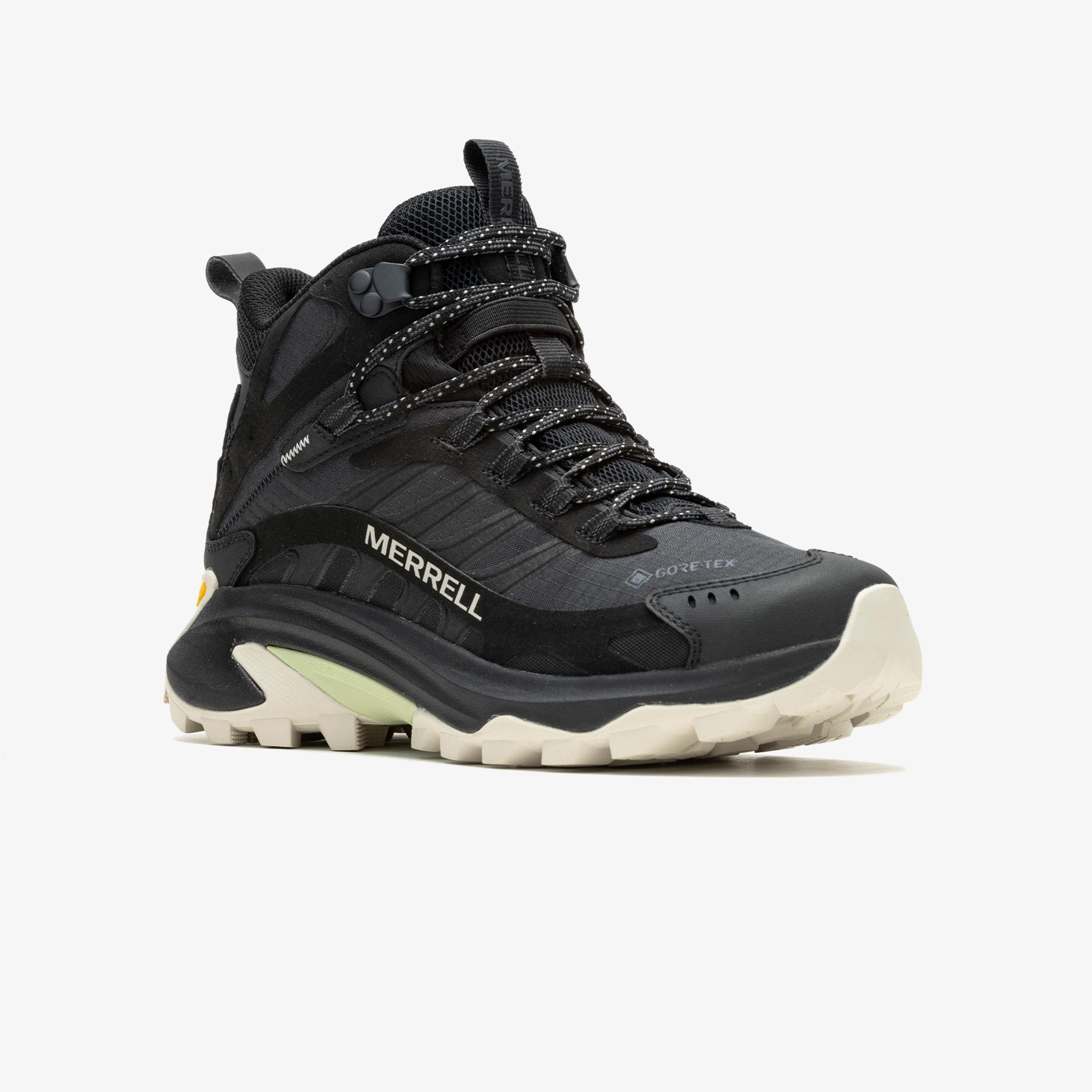 Merrell Moab Speed 2 Mid Gore-Tex Kadın Siyah Outdoor Bot