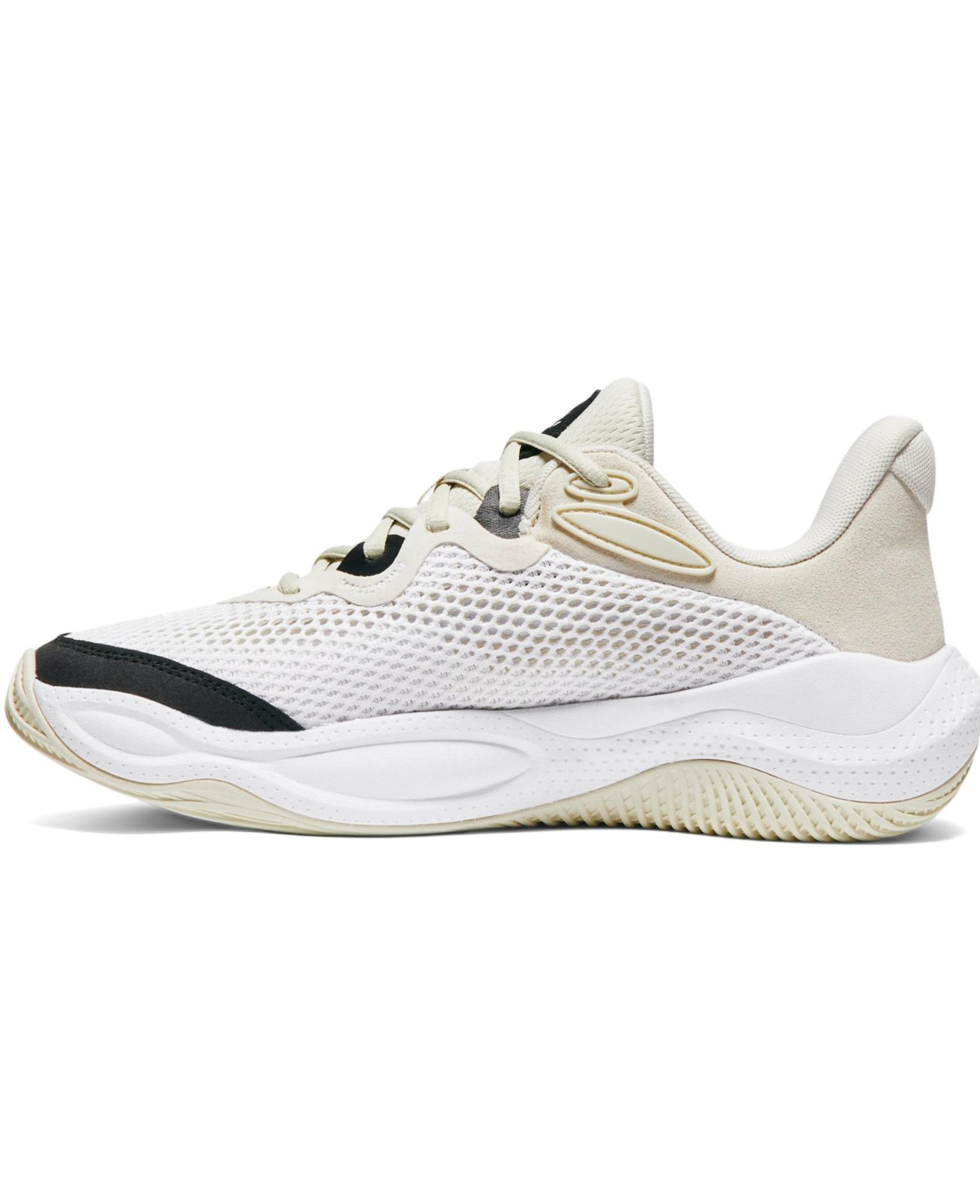 Under Armour Curry Splash 24 Sde Erkek Krem Basketbol Ayakkabısı