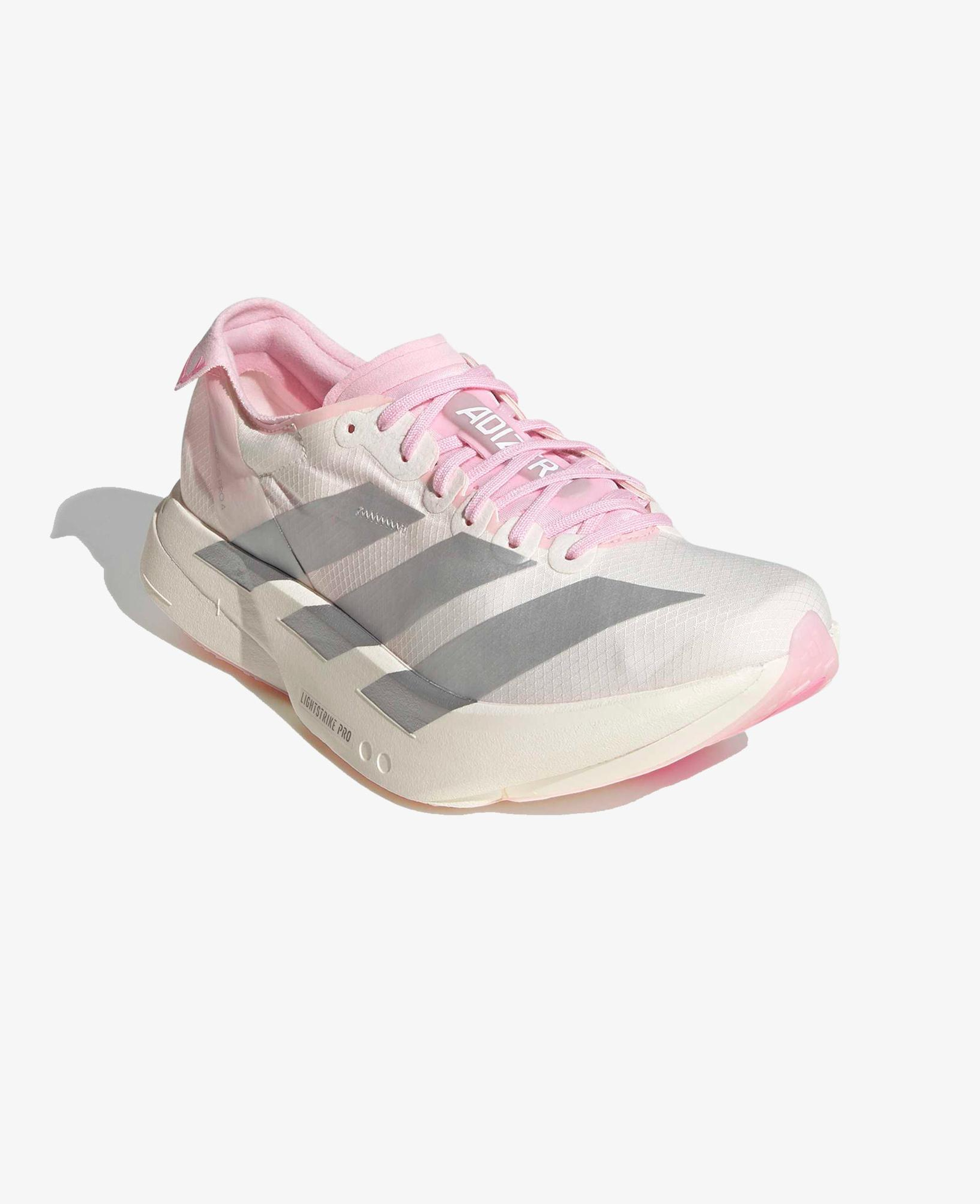 adidas Adizero Adios Pro 4 Kadın Beyaz Koşu Ayakkabısı