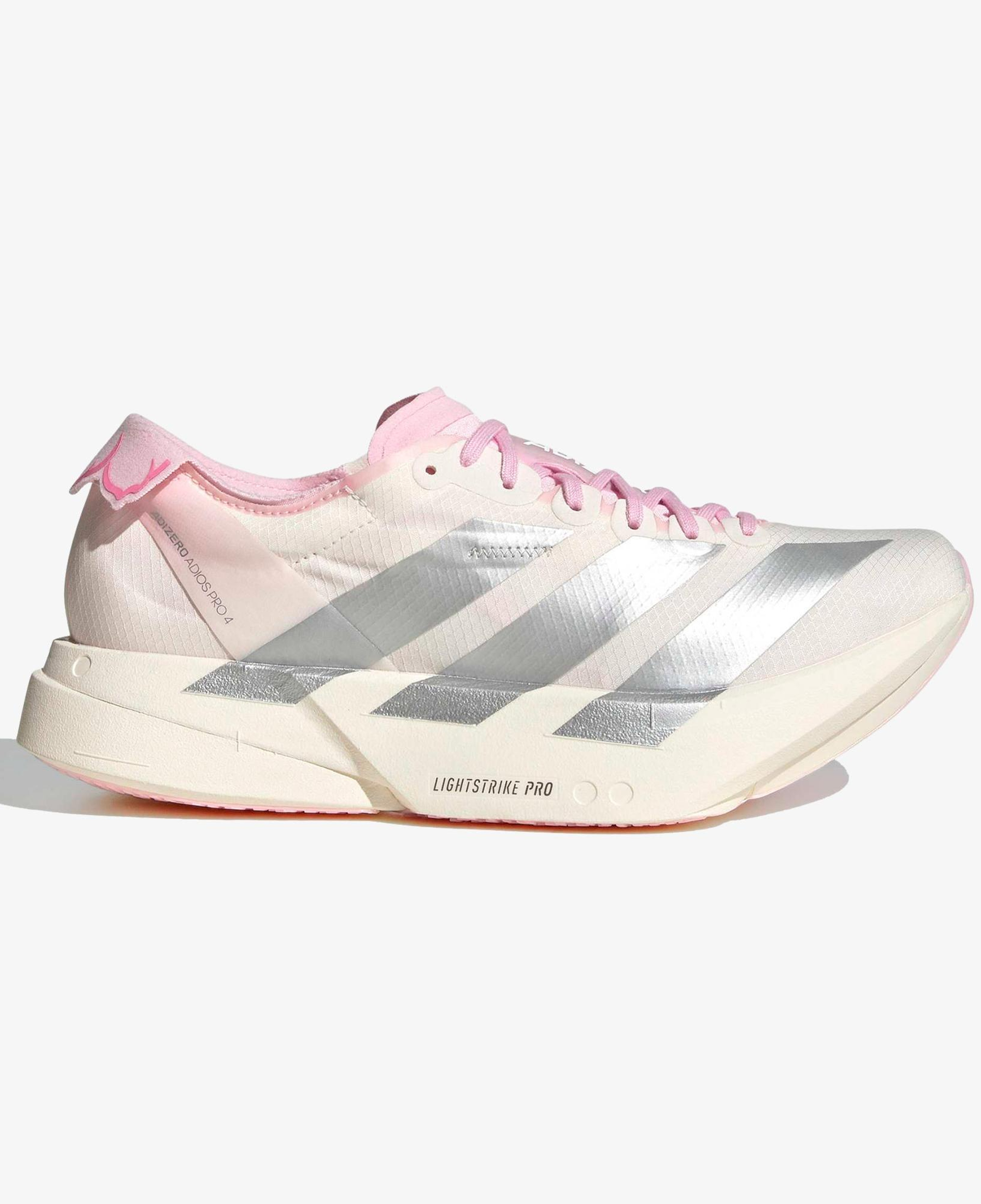 adidas Adizero Adios Pro 4 Kadın Beyaz Koşu Ayakkabısı