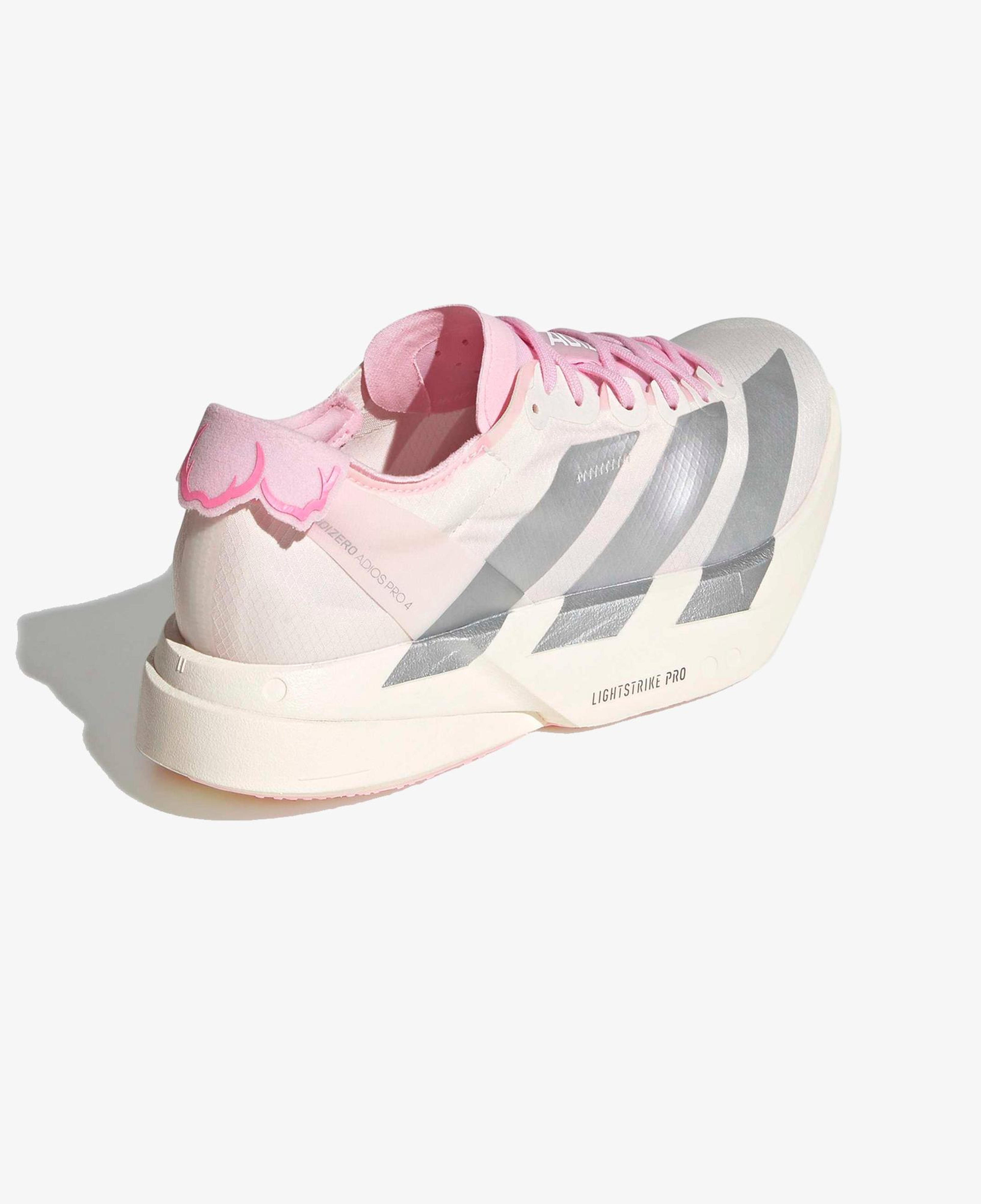 adidas Adizero Adios Pro 4 Kadın Beyaz Koşu Ayakkabısı