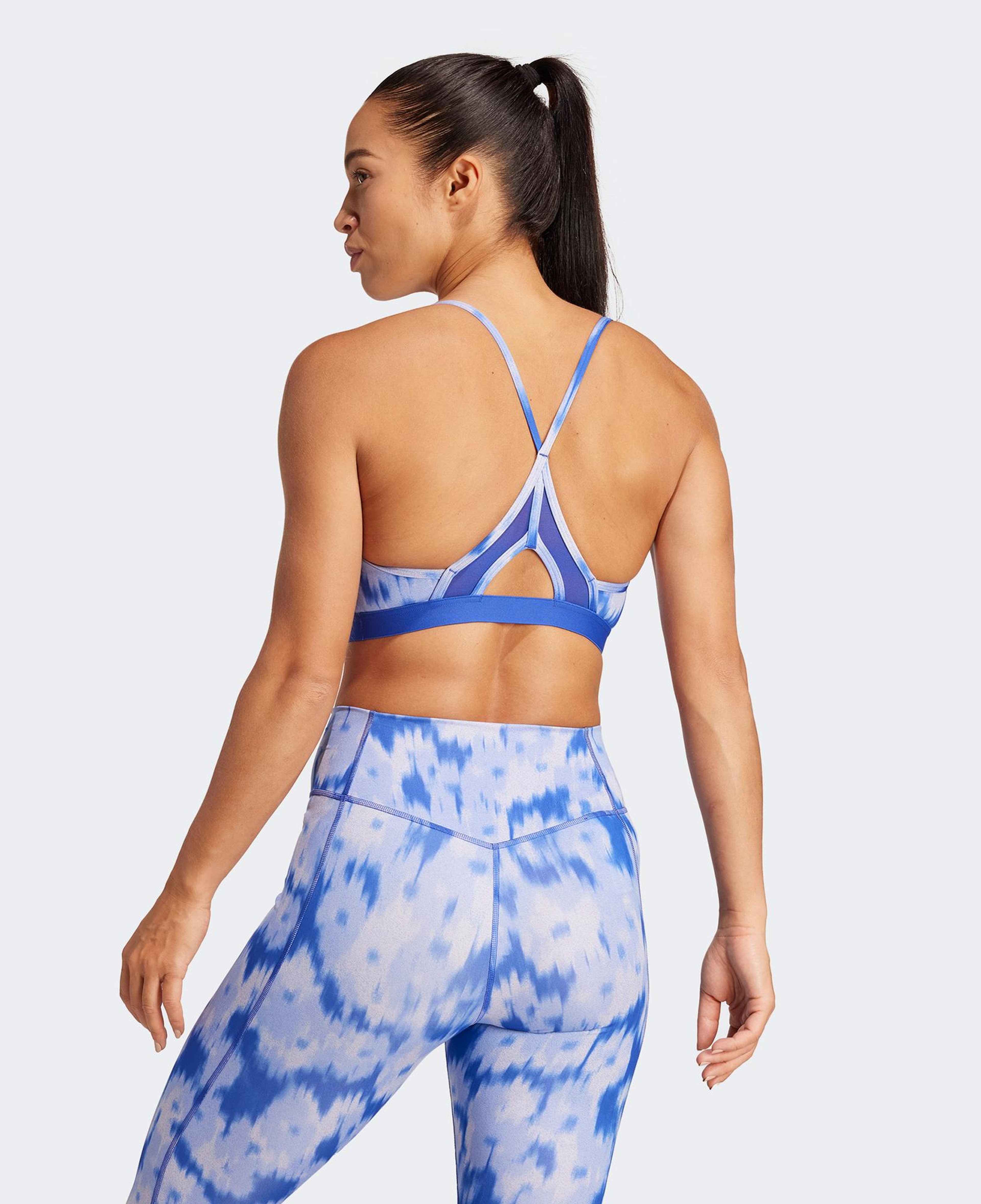 adidas Training Essentials Kadın Mavi Antrenman Bra