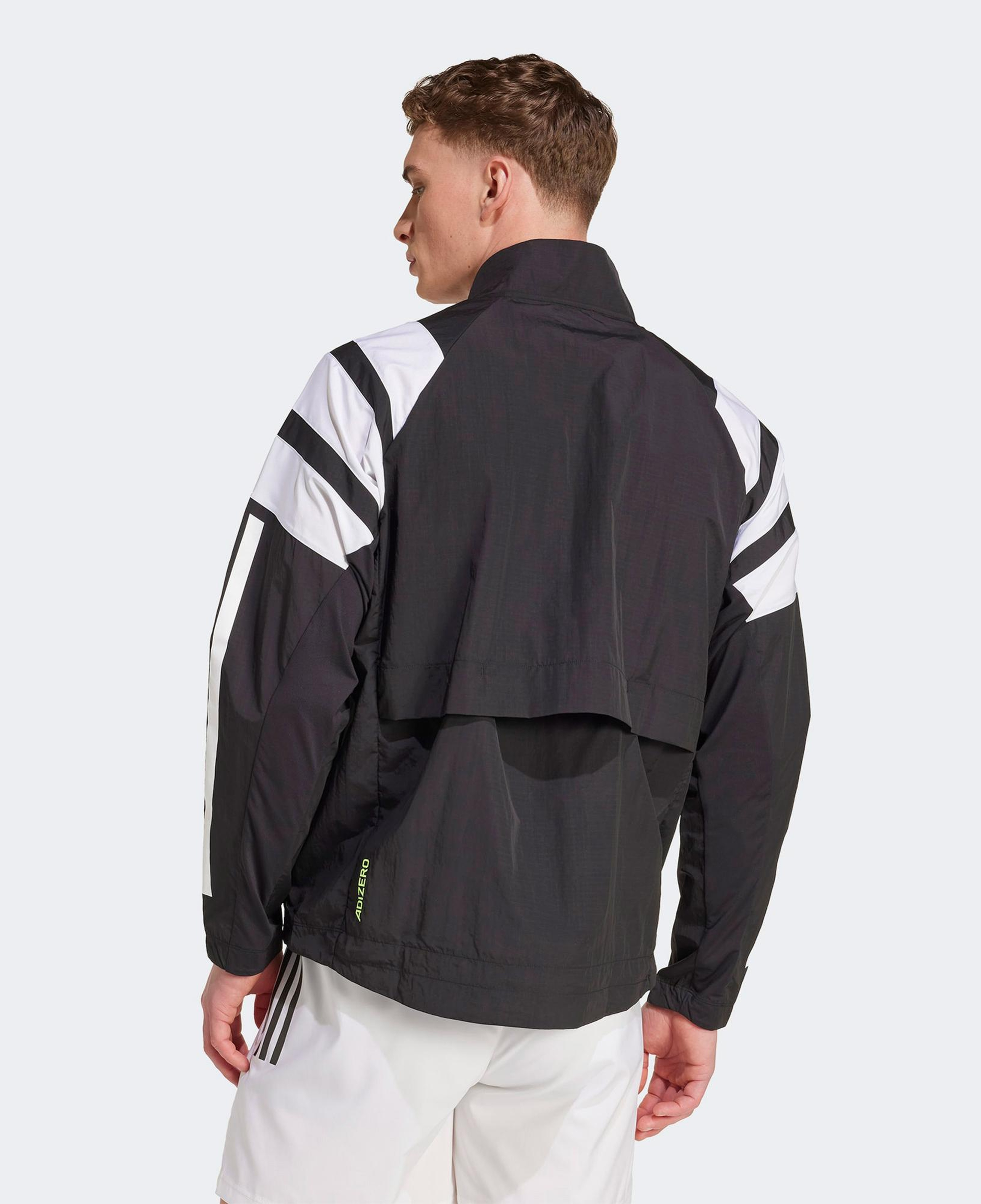 adidas Adizero Archive Erkek Siyah Koşu Rüzgarlık