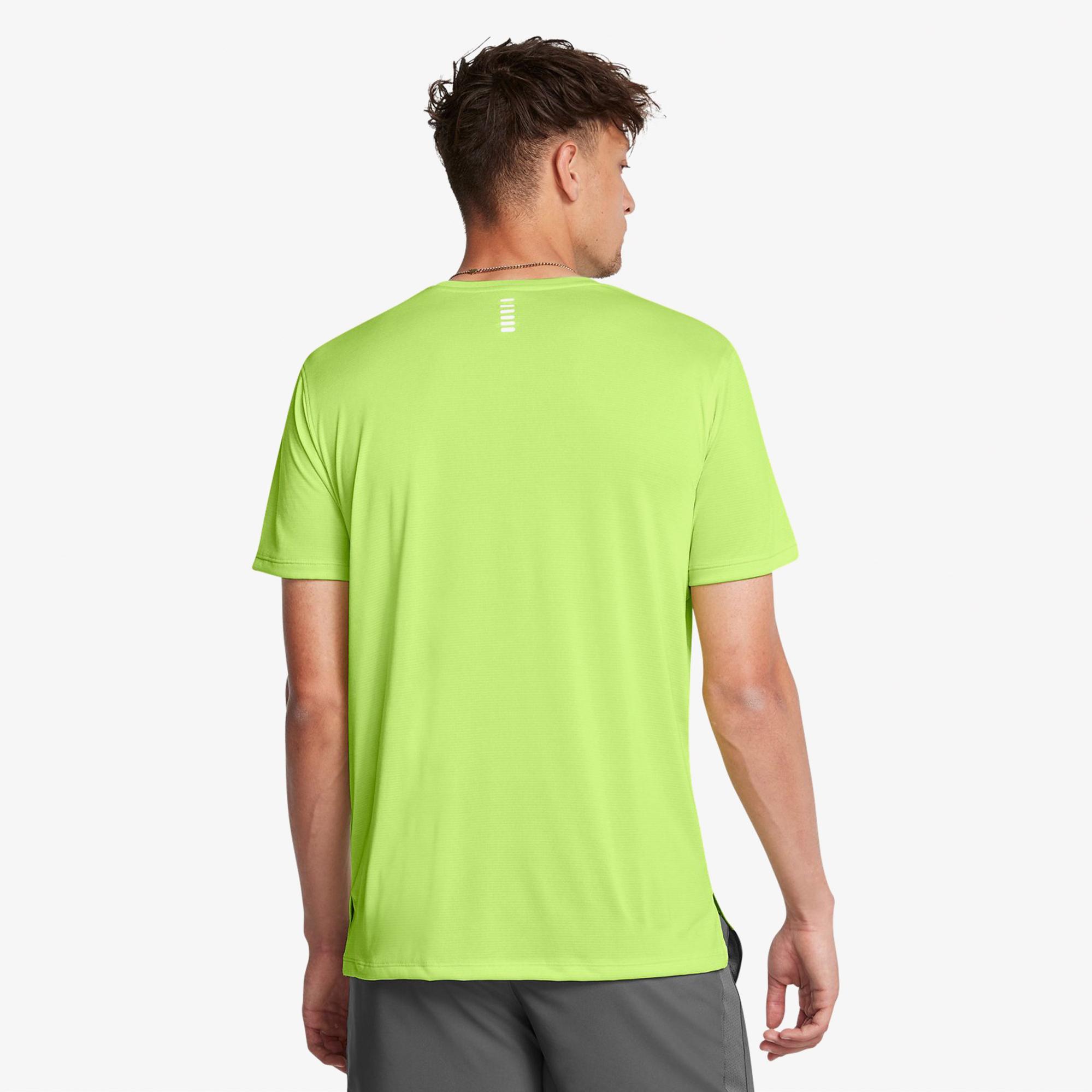 Under Armour Launch Erkek Yeşil Antrenman T-Shirt