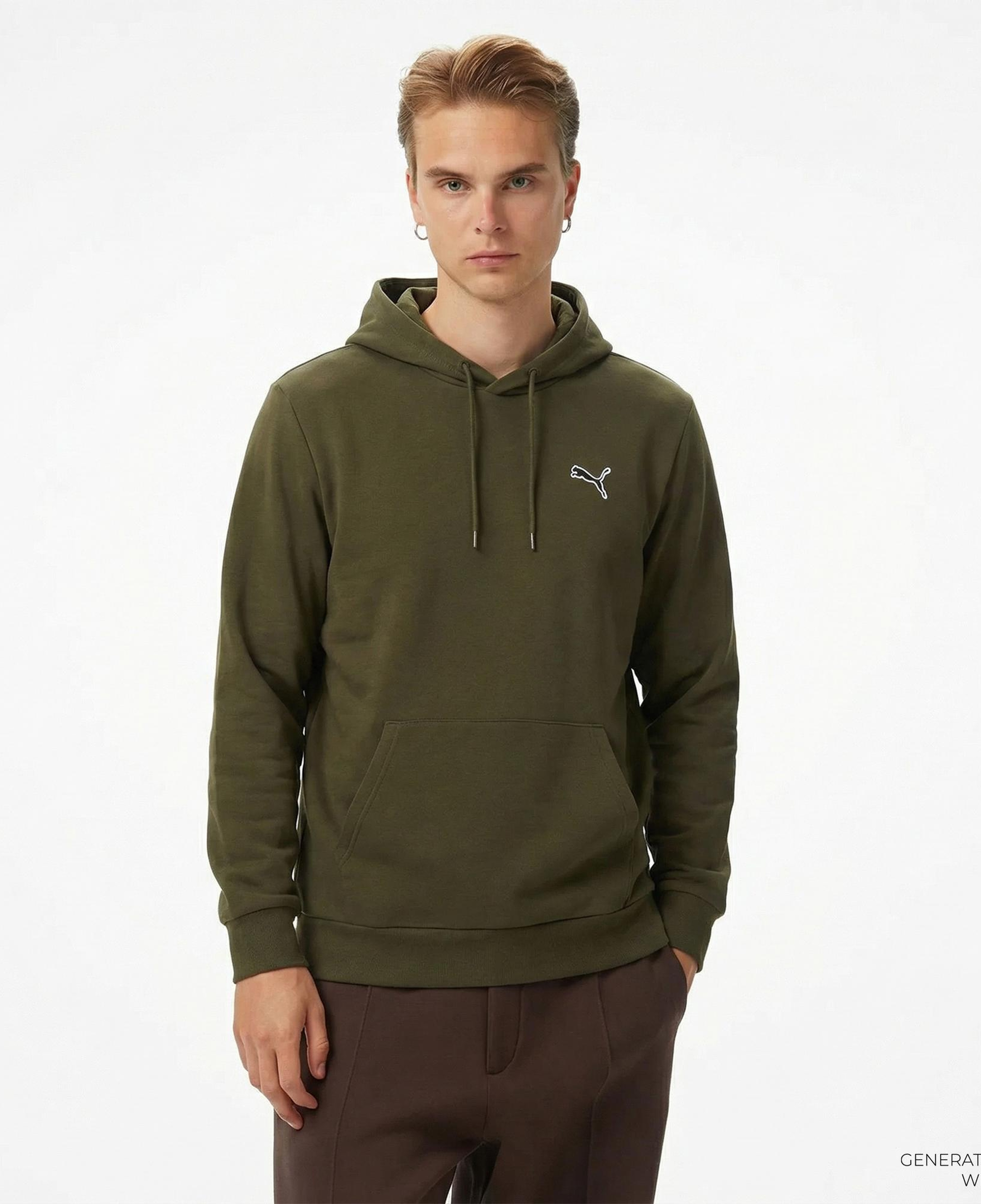 Puma Better Essentials Unisex Yeşil Günlük Sweatshirt