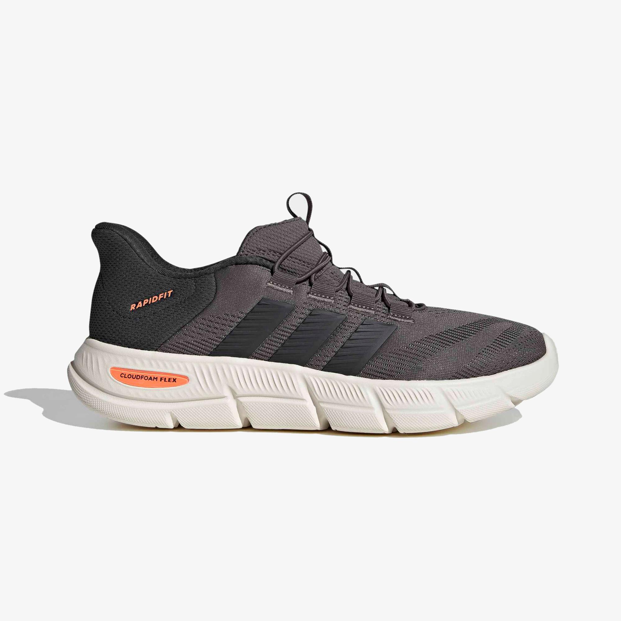 adidas Cloudfoam Flex Rapidfit Erkek Kahverengi Spor Ayakkabı