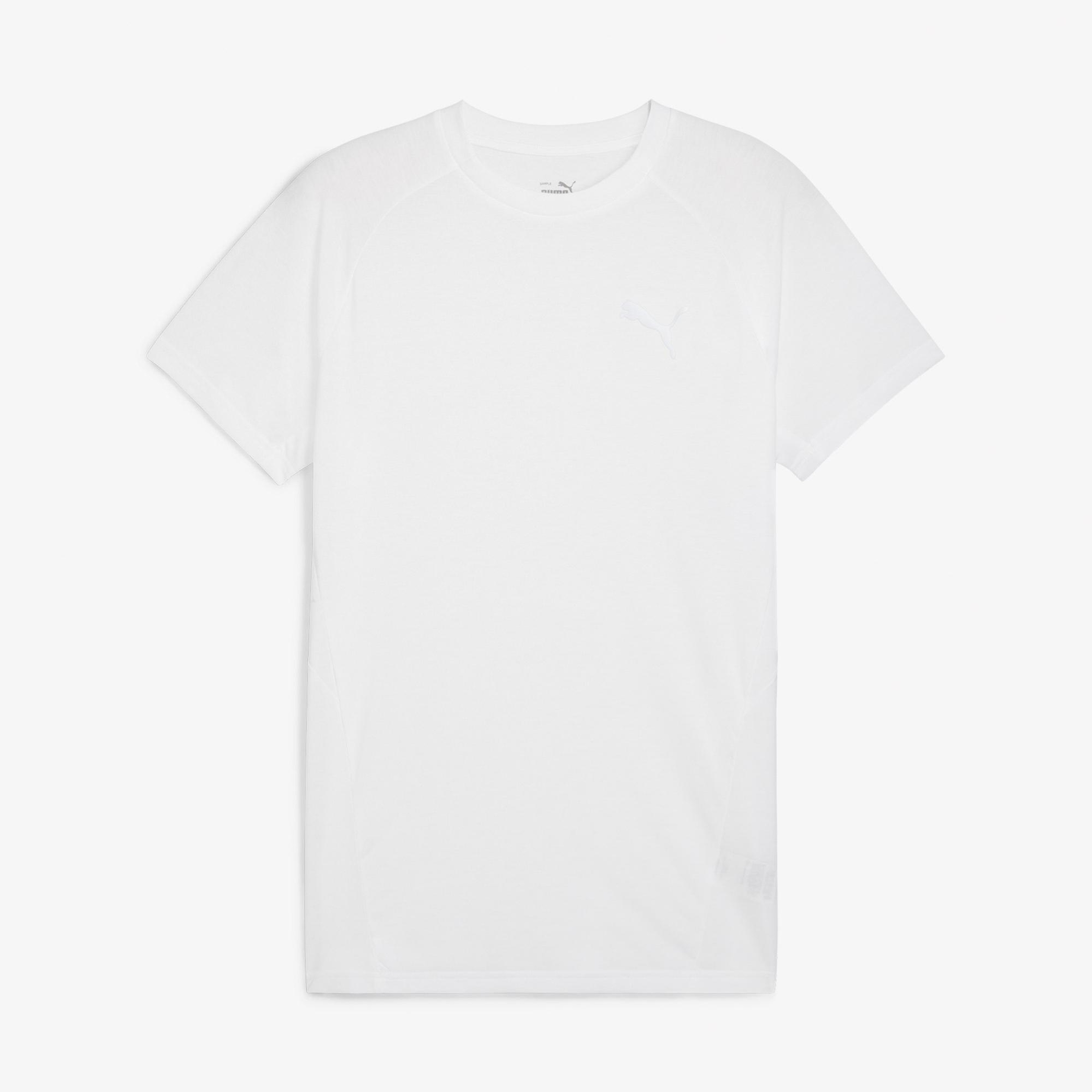 Puma Evostripe Erkek Beyaz Günlük T-Shirt