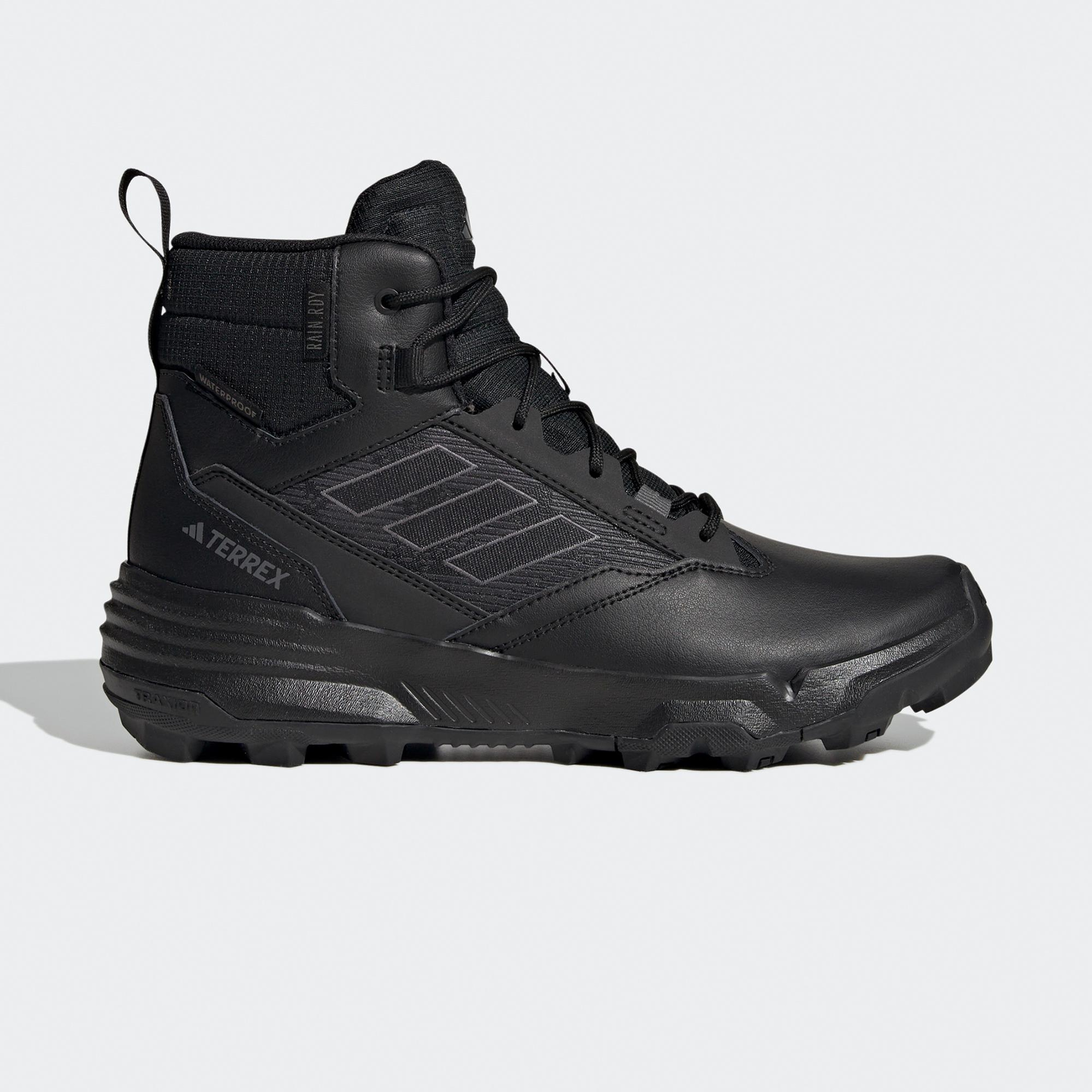 adidas Terrex Unity Lea Mid Ready Unisex Siyah Bot