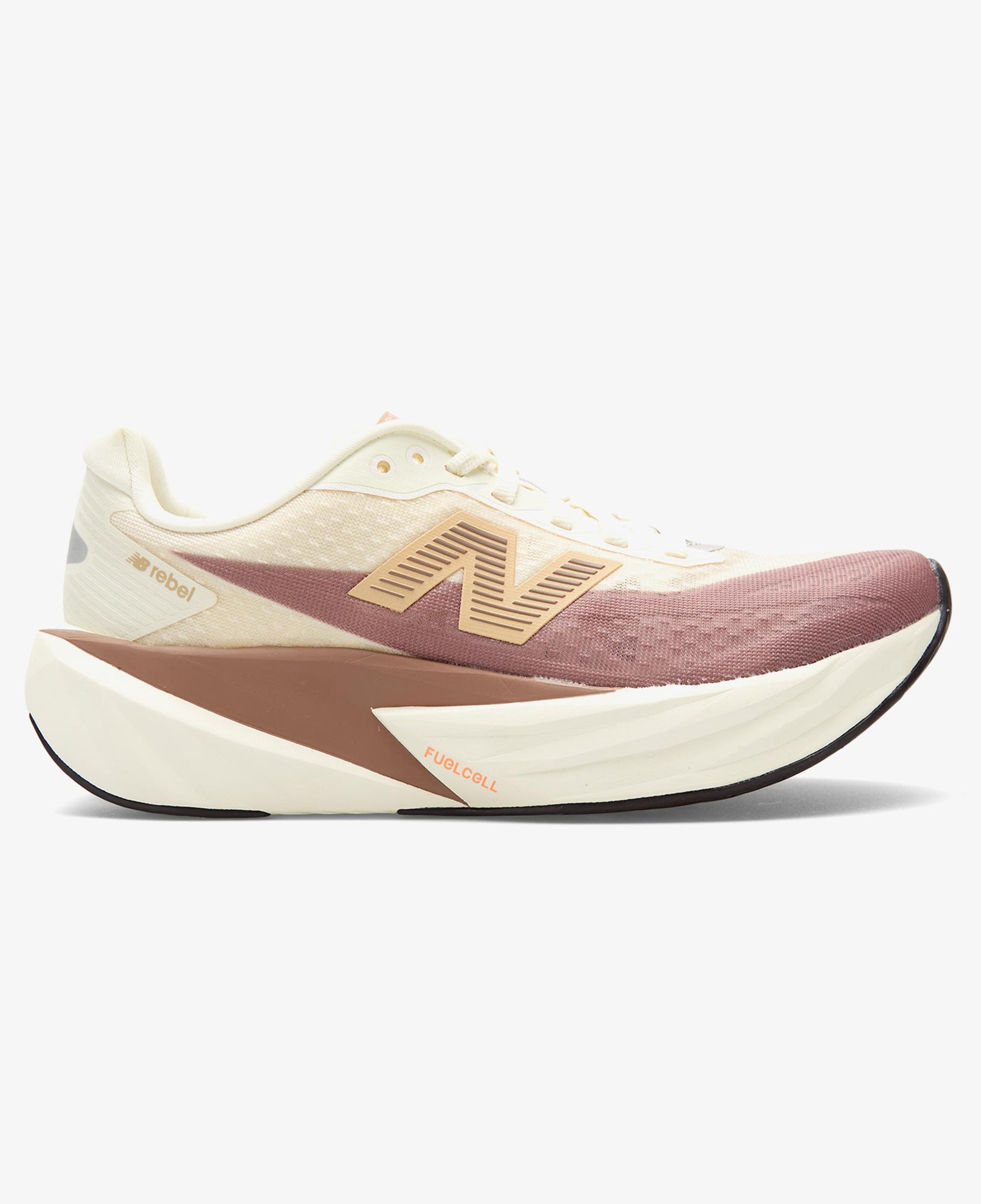 New Balance Rebel Kadın Bej Koşu Ayakkabısı