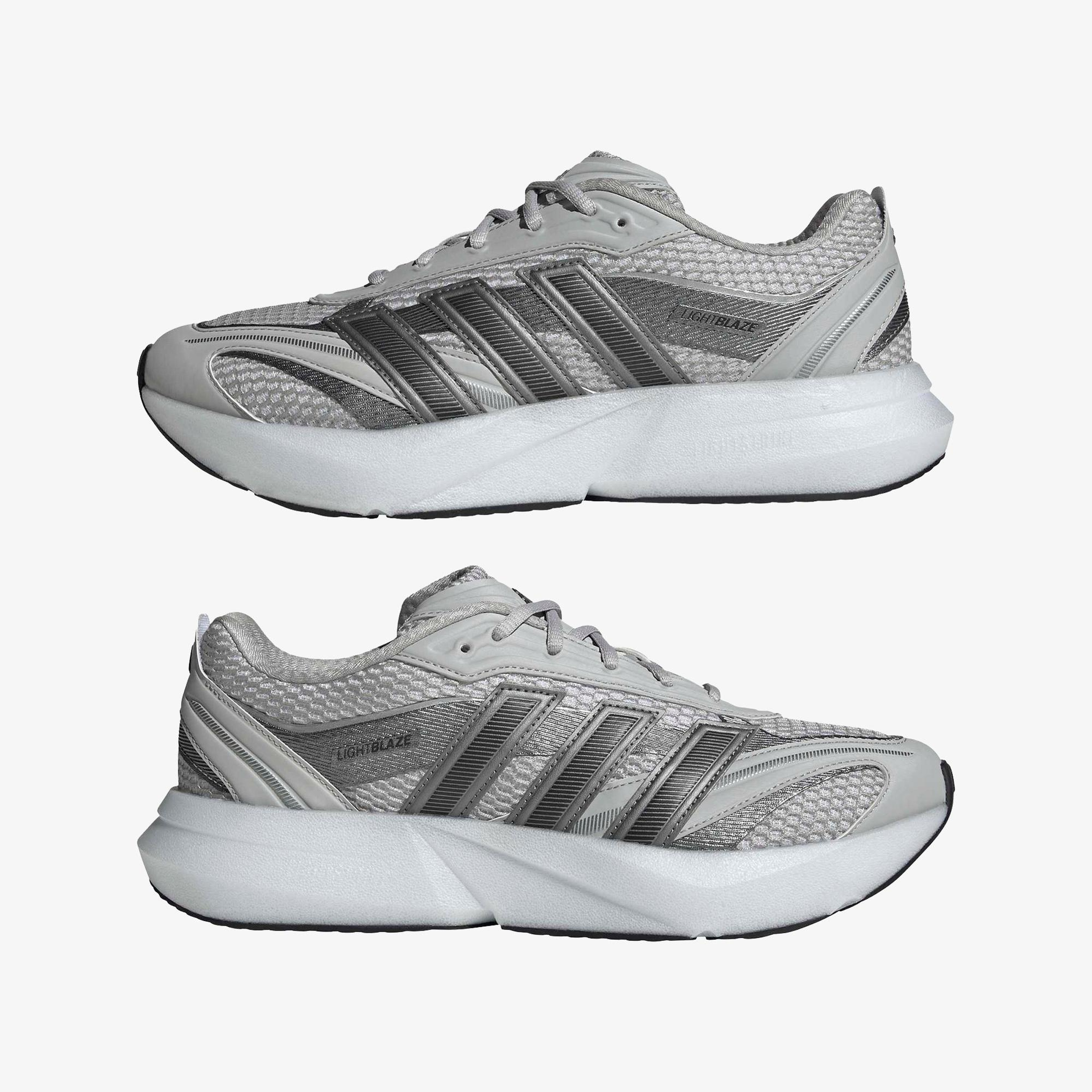 adidas Lightblaze Glow Erkek Gri Spor Ayakkabı