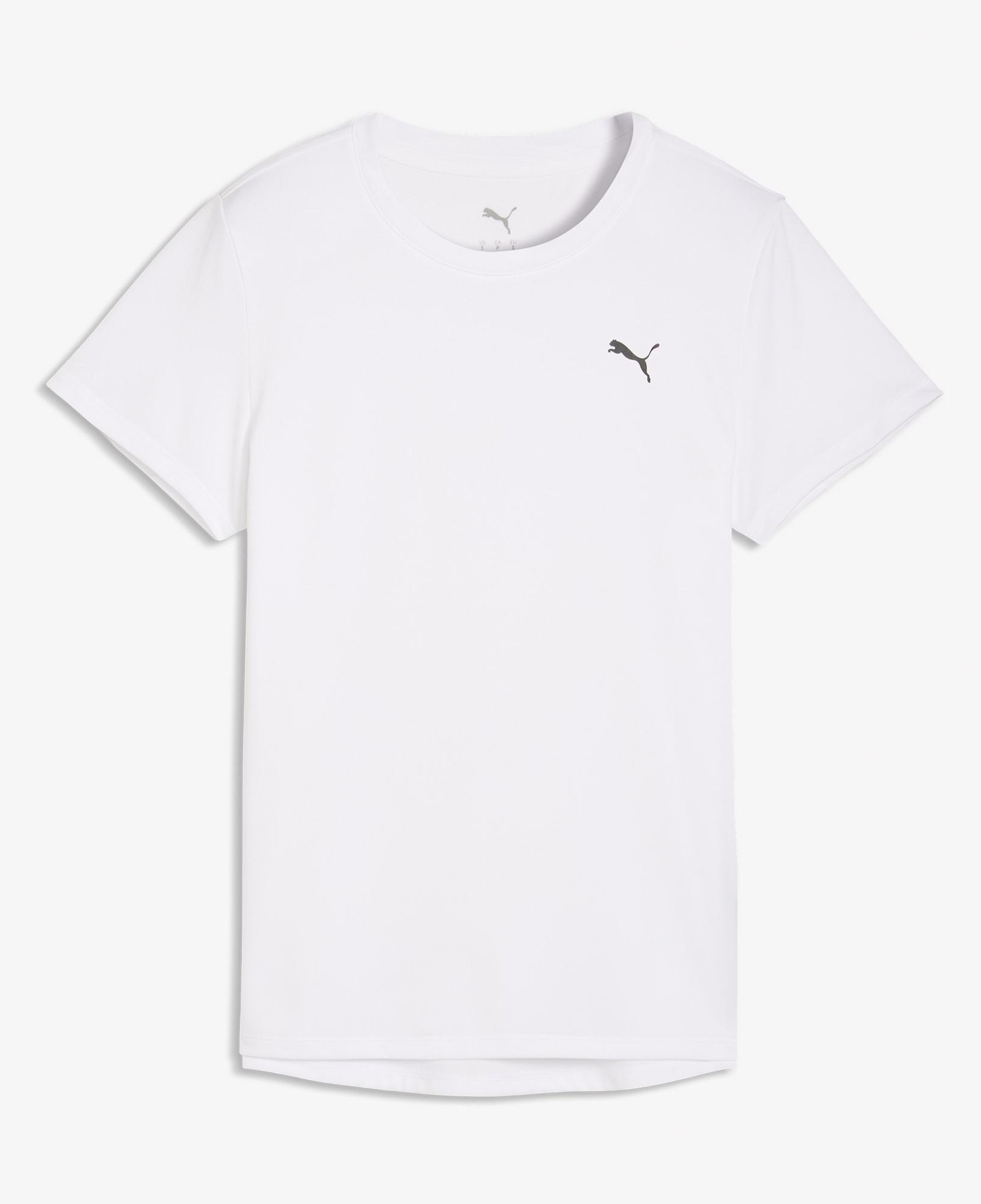 Puma Tad Essential Cre Kadın Beyaz Antrenman T-Shirt