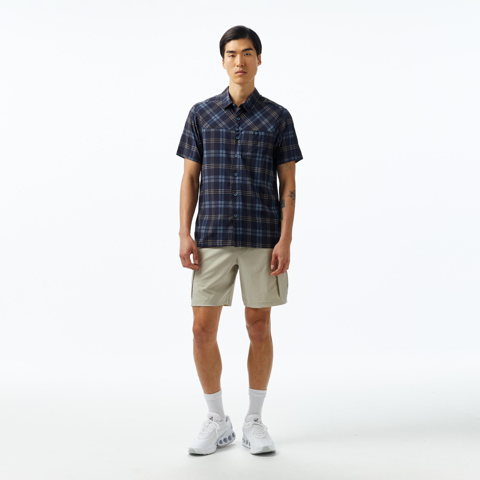 McKinley Rollo Erkek Mavi Gömlek