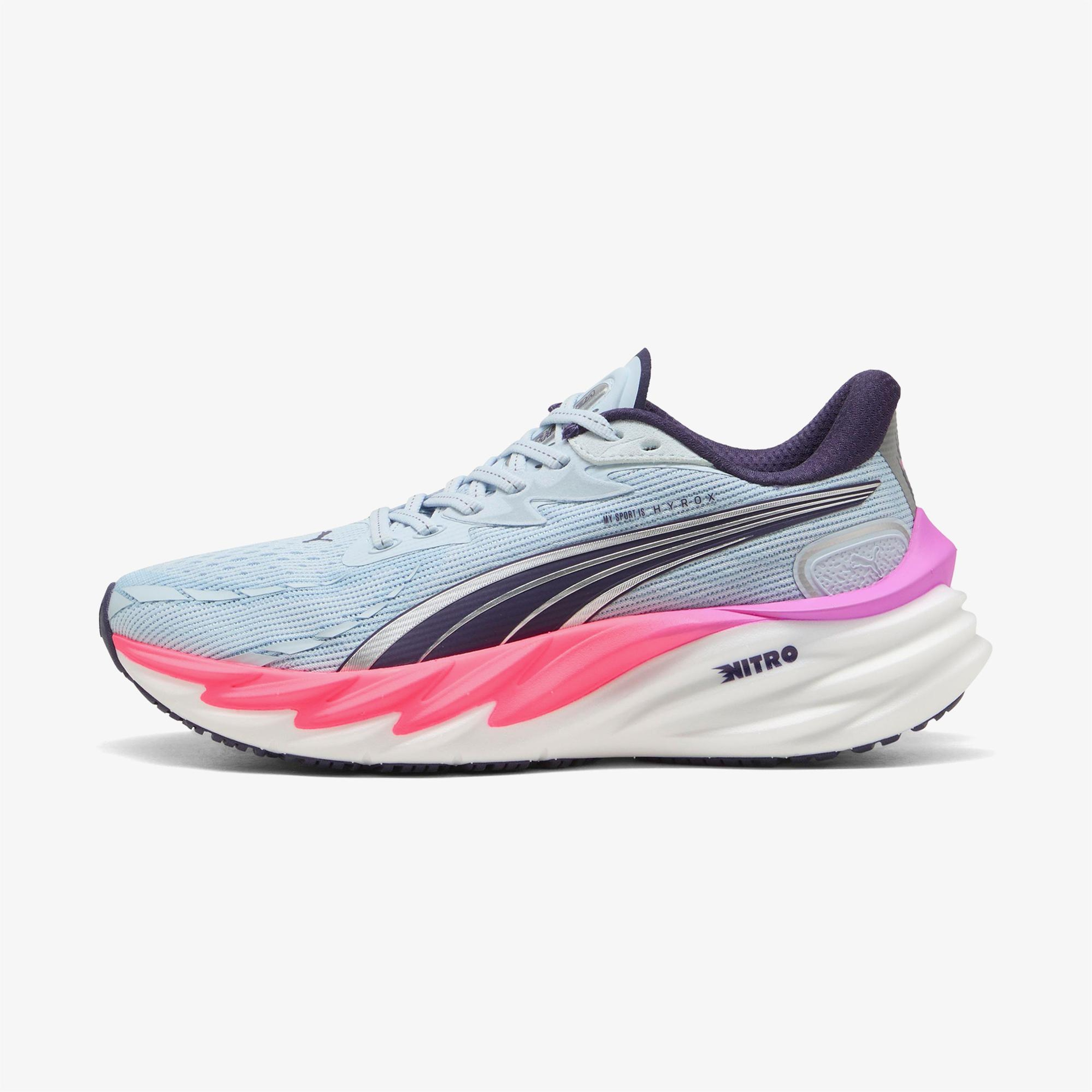 Puma Velocity Nitro 4 X Kadın Beyaz Koşu Ayakkabısı