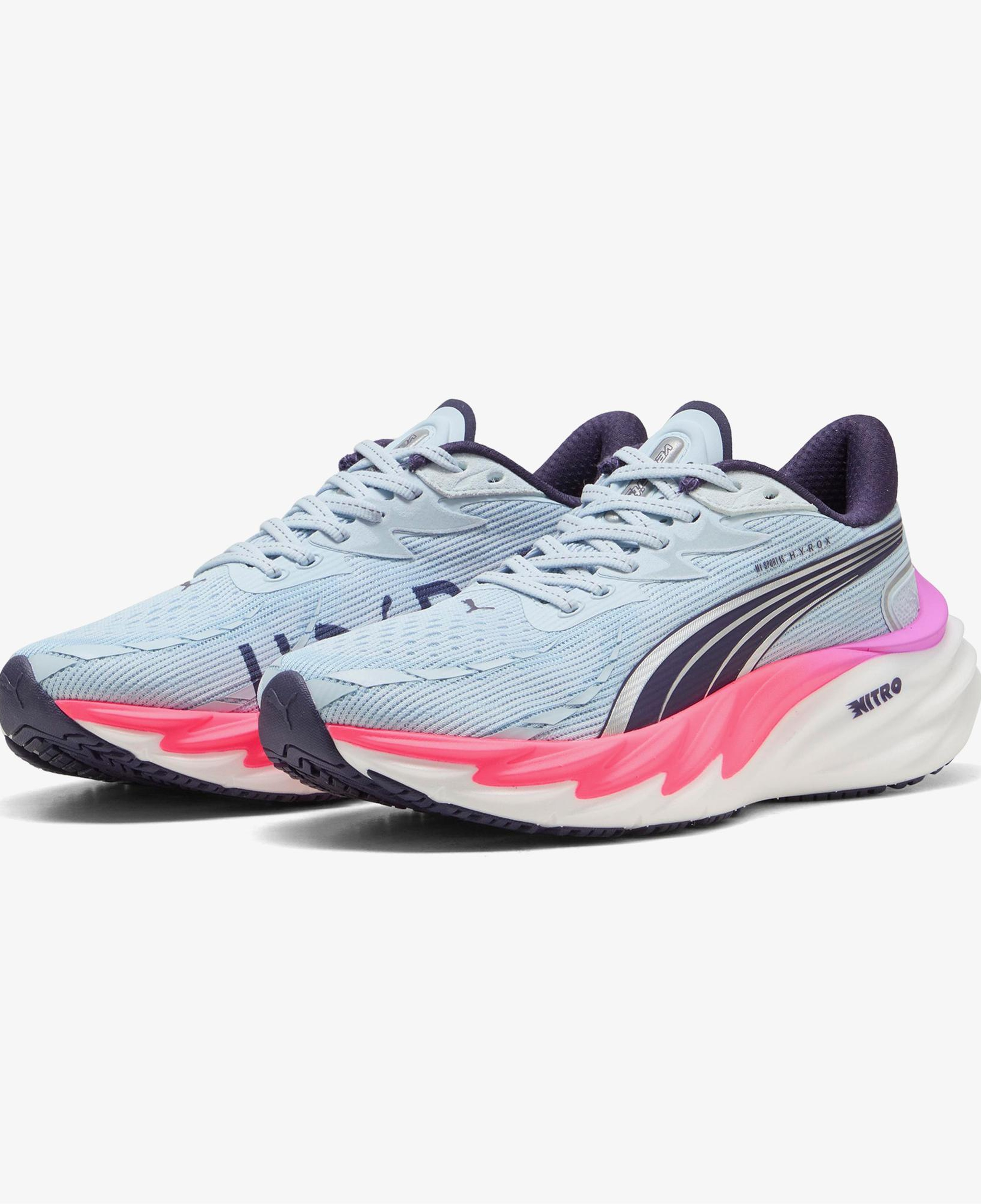 Puma Velocity Nitro 4 X Kadın Beyaz Koşu Ayakkabısı