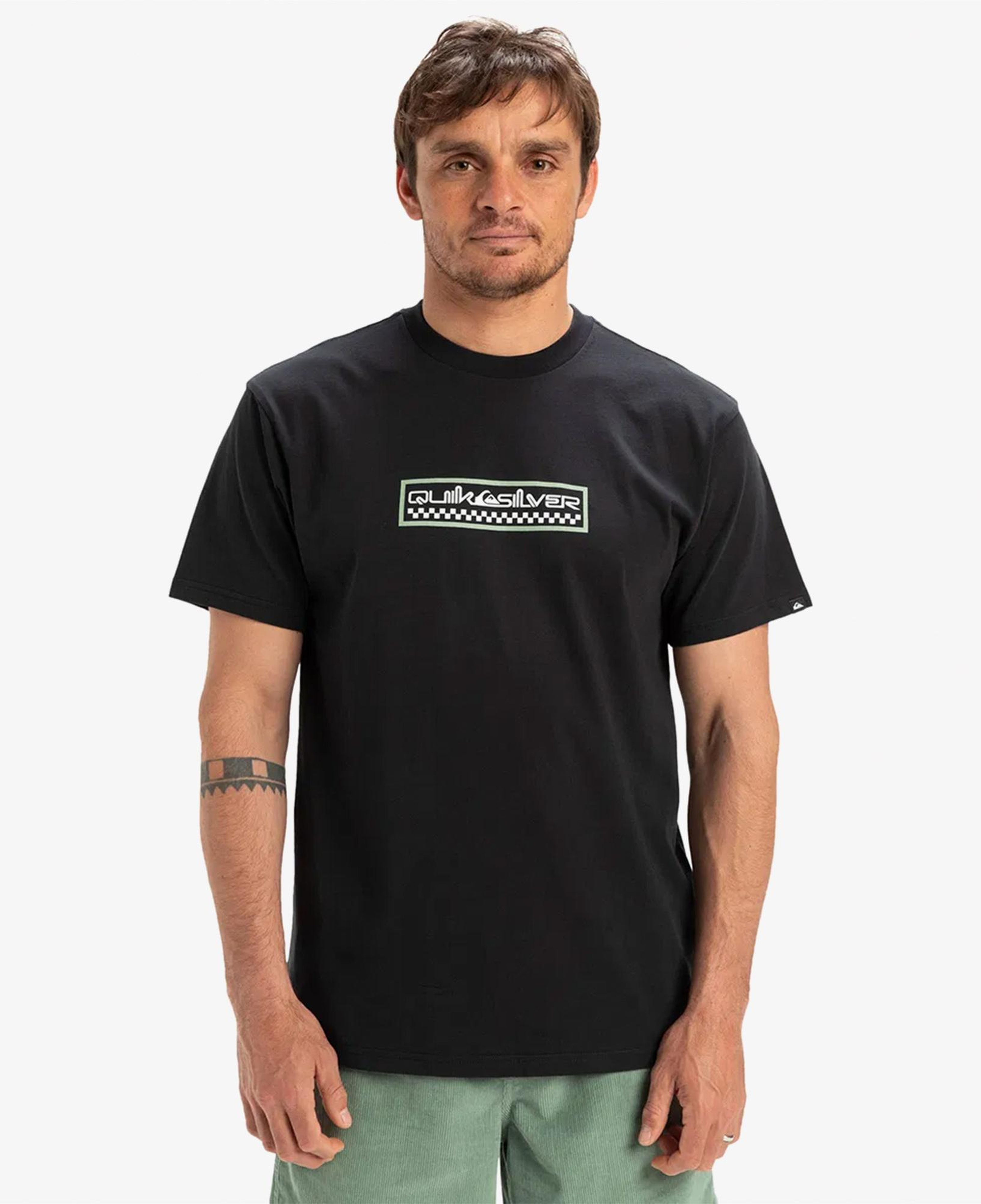 Quiksilver Ev Sun Dagger Ss Erkek Siyah T-Shirt